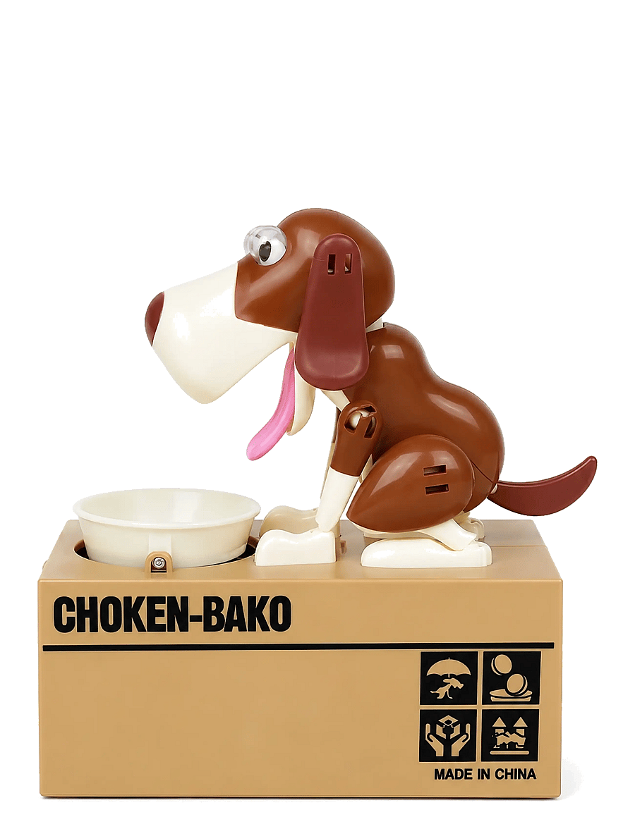 Winkee - Dog piggy bank - rahakassad - multi/pattern - 2