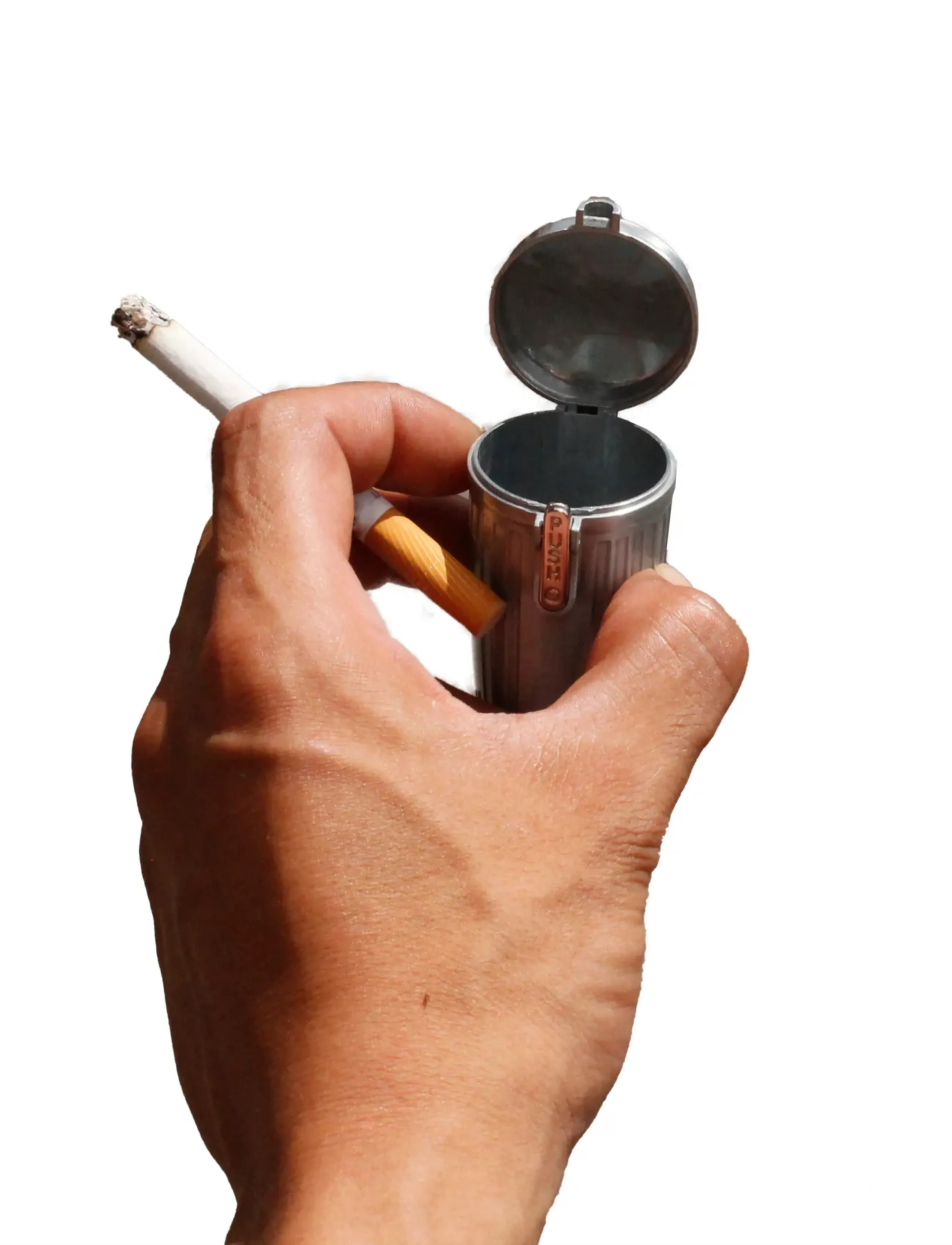 Winkee - Portable Ashtray - atslēgu piekariņi - grey - 3