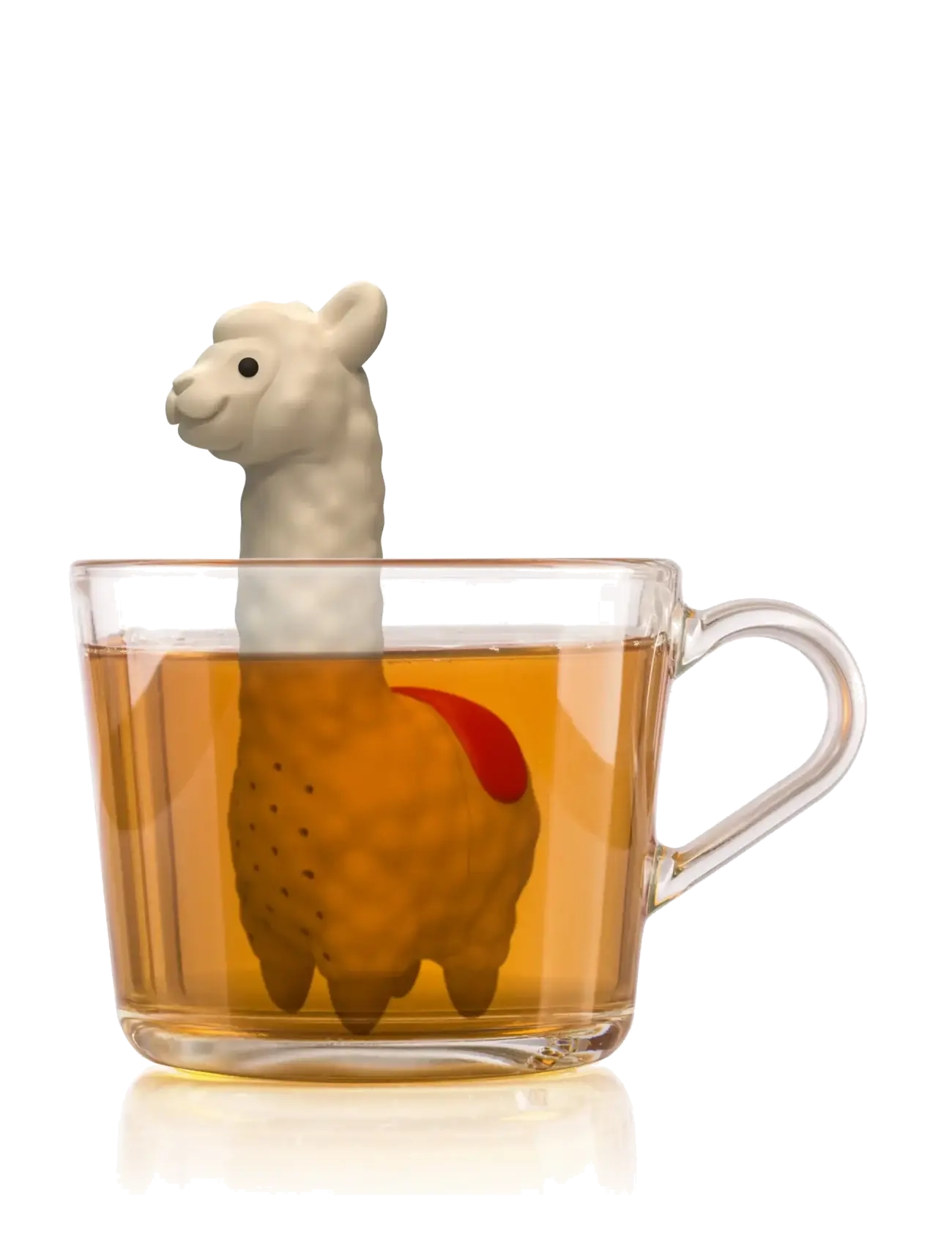 Winkee Tefilter Llama Tea Infuser, H6 cm, & Coffee Accessories, Weiß - Filters Strainers, Homeware