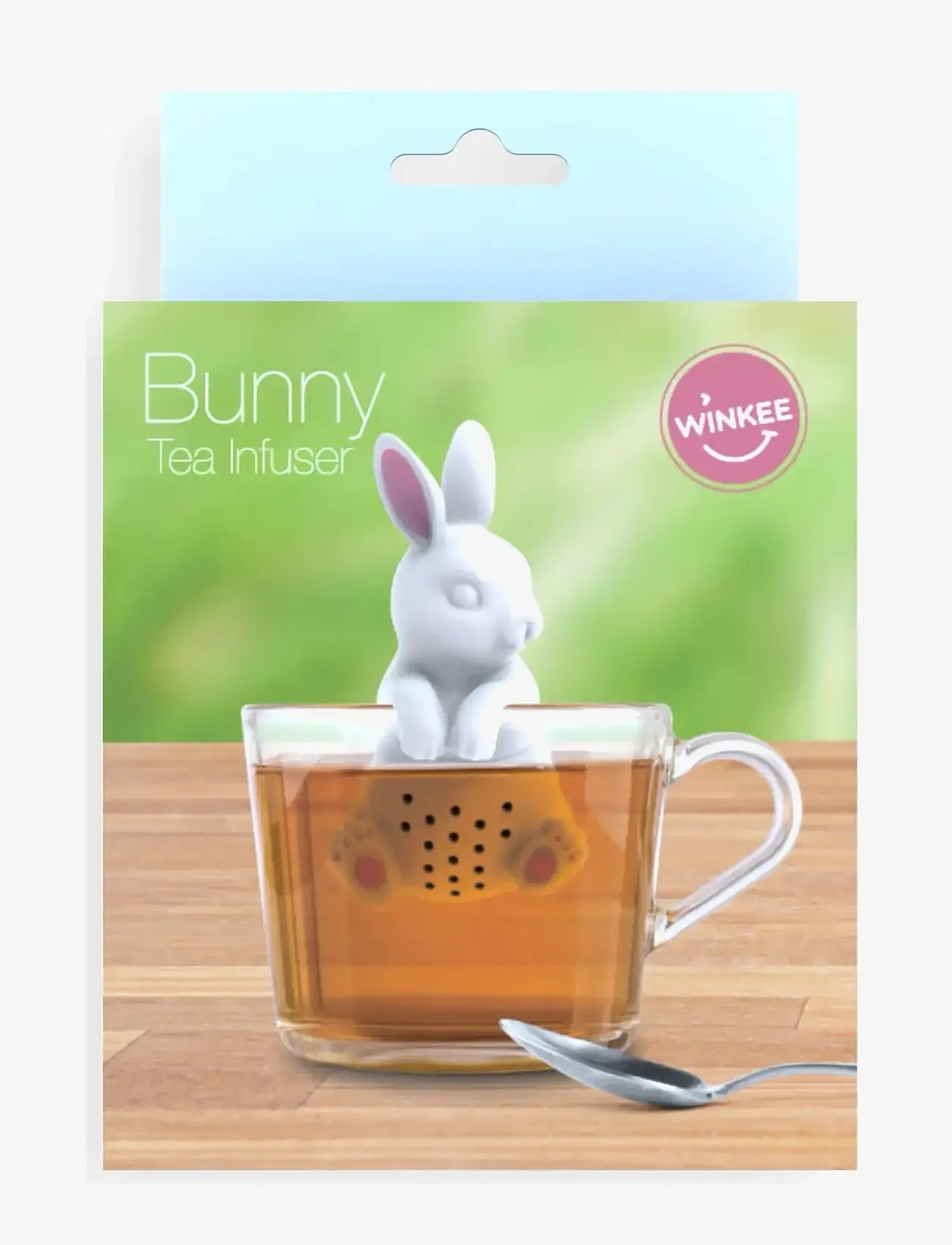 Winkee - Tefilter - Bunny Tea Infuser - teæg & tefiltre - white - 2