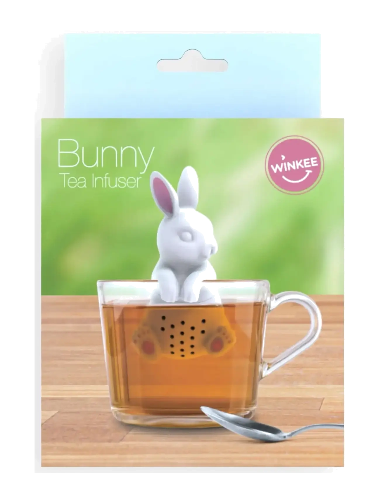 Winkee - Tefilter - Bunny Tea Infuser - tesilar - white - 2