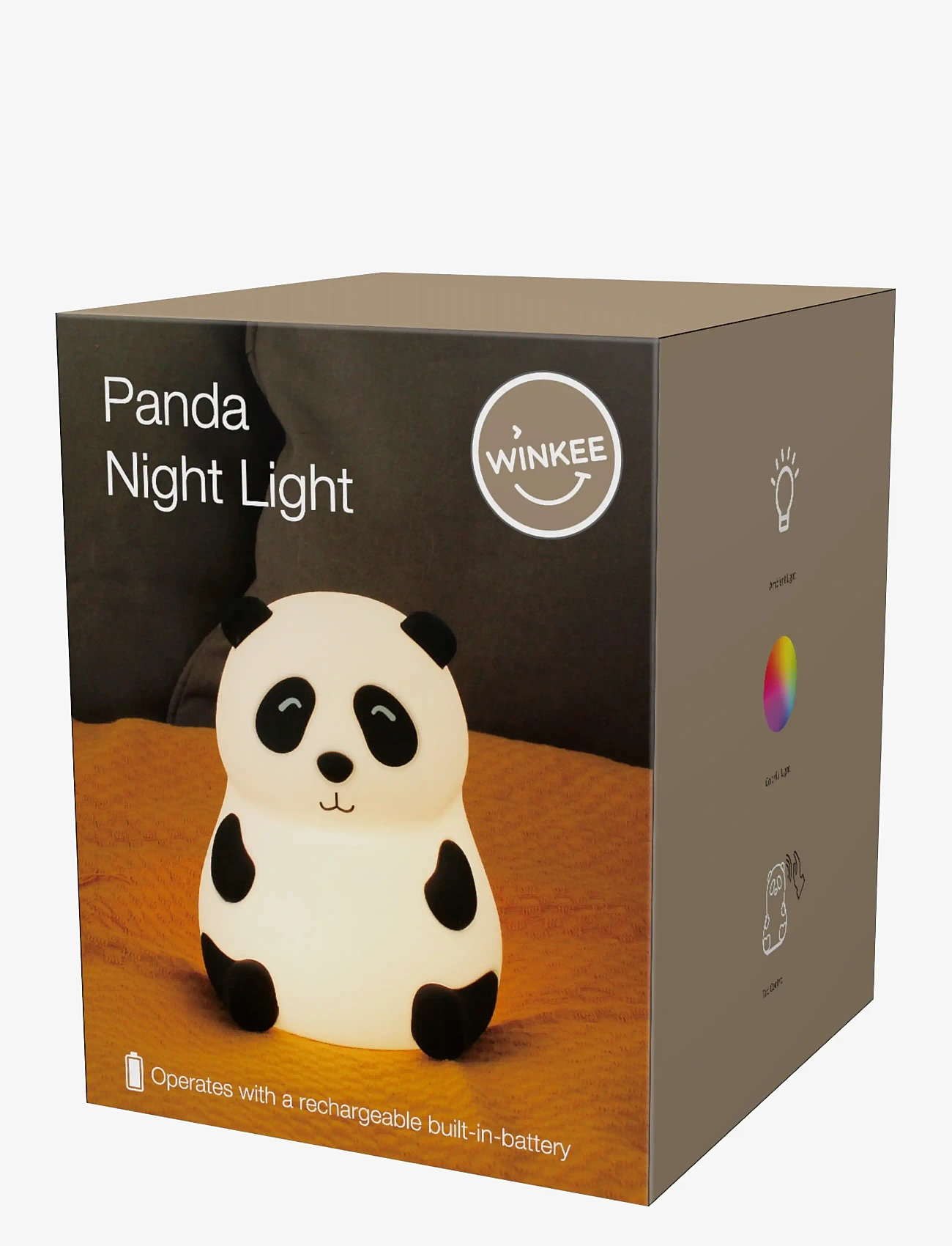 Winkee - Nightlight Panda - nachtlampen - white - 2