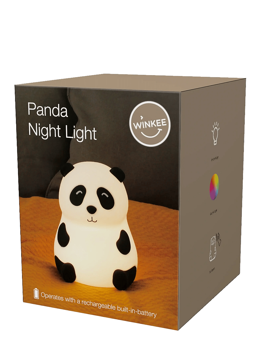 Winkee - Nightlight Panda - Öölambid - white - 2