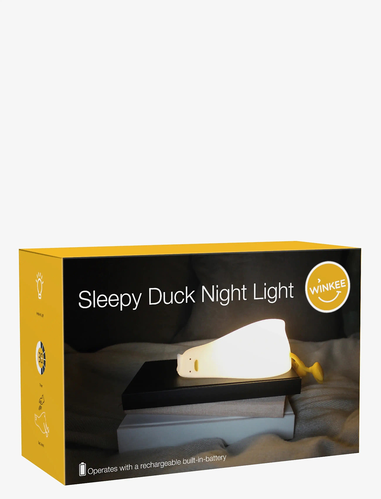 Winkee - Nightlight Duck - nattlampor - white - 2