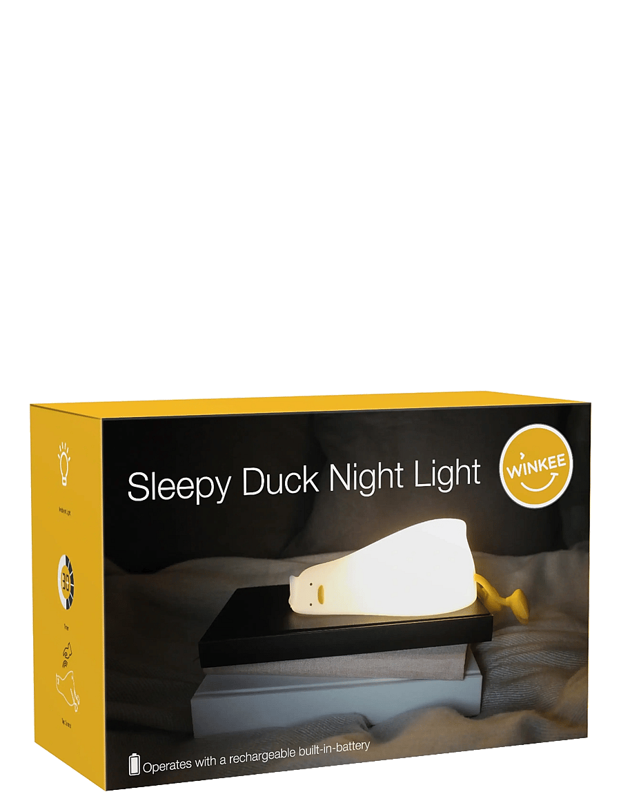 Winkee - Nightlight Duck - Öölambid - white - 2