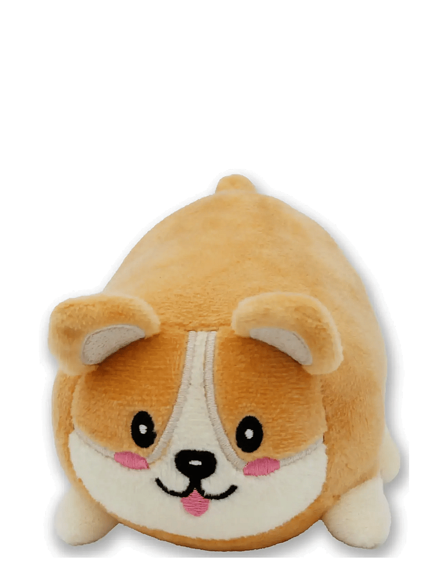 Winkee - Stress toy and screen cleaner Corgi Winston - koristuse mänguasjad - brown - 1
