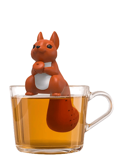 Winkee Tefilter - Squirrel Tea Infuser - Teæg & Tefiltre - ORANGE / orange