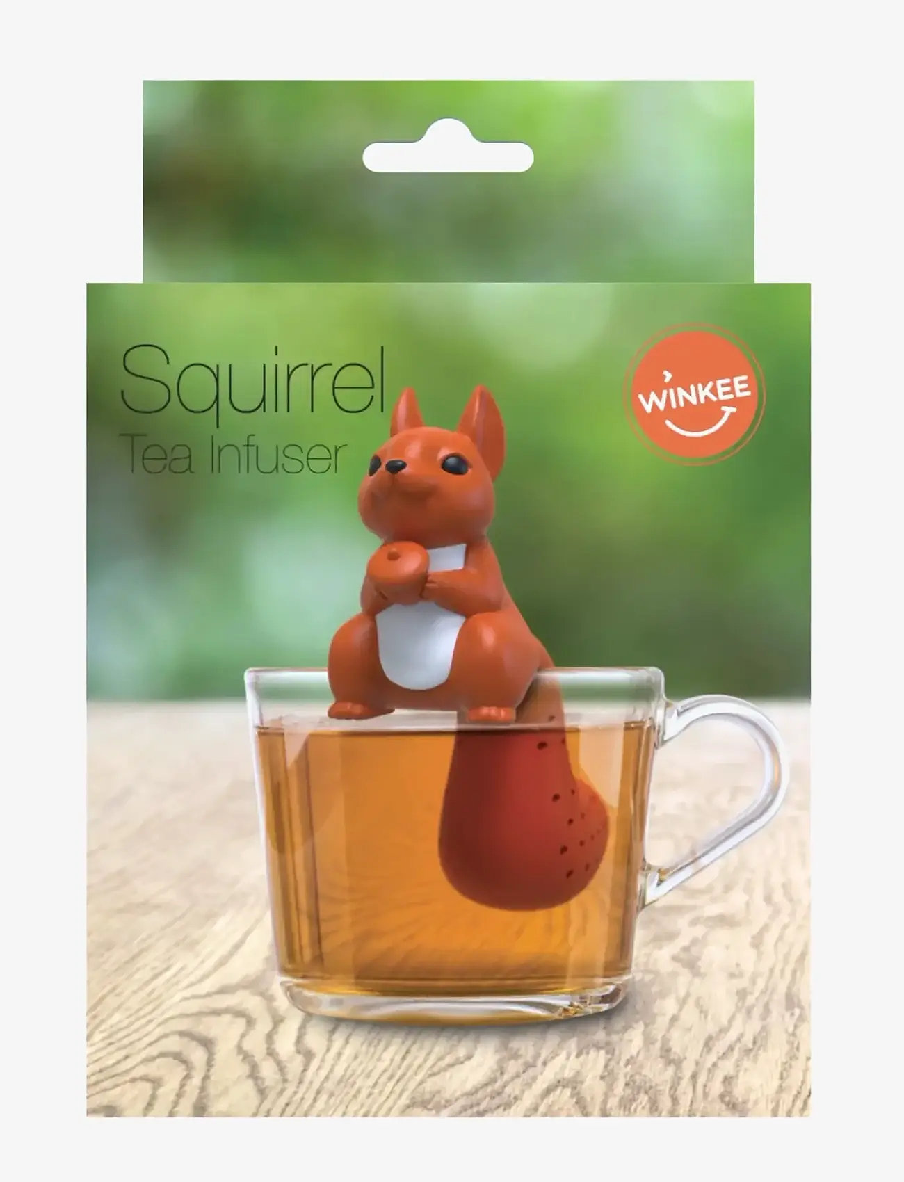 Winkee - Tefilter - Squirrel Tea Infuser - teæg & tefiltre - orange - 1