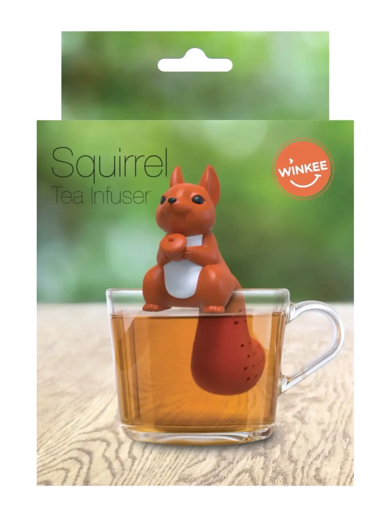 Winkee - Squirrel Tea Infuser - teesiebe - orange - 1