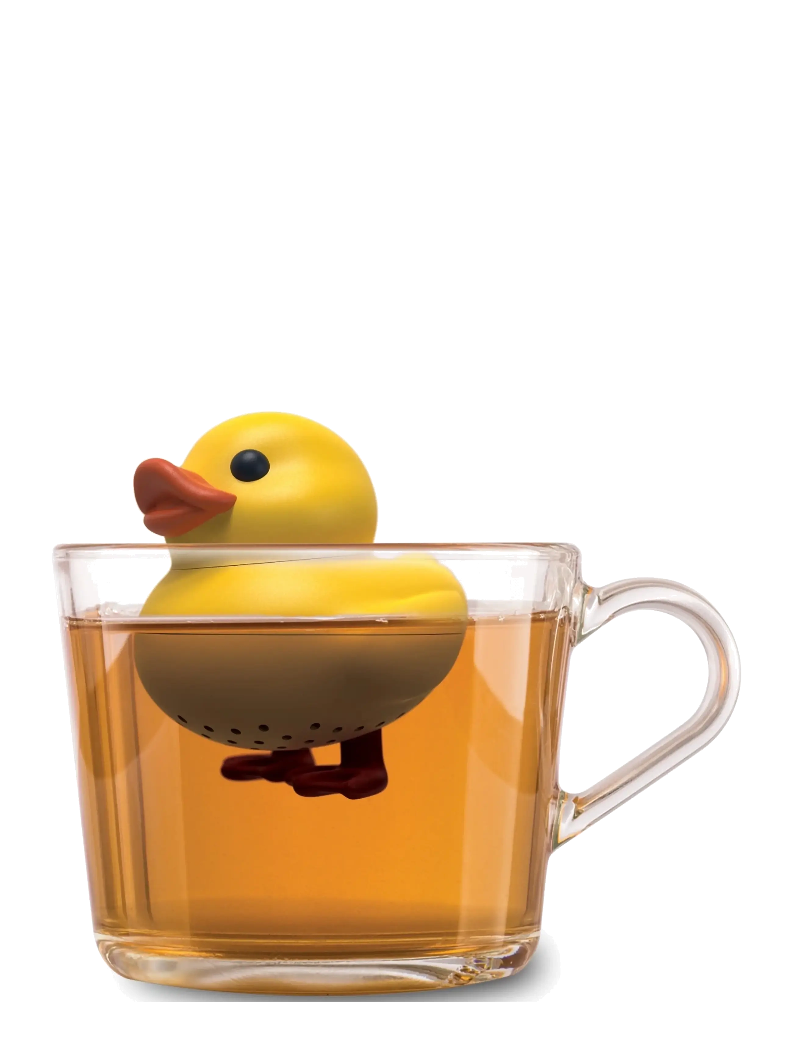 Winkee Tefilter Duck Tea Infuser, Tefilter & tesi, Gul, Str: H6CM