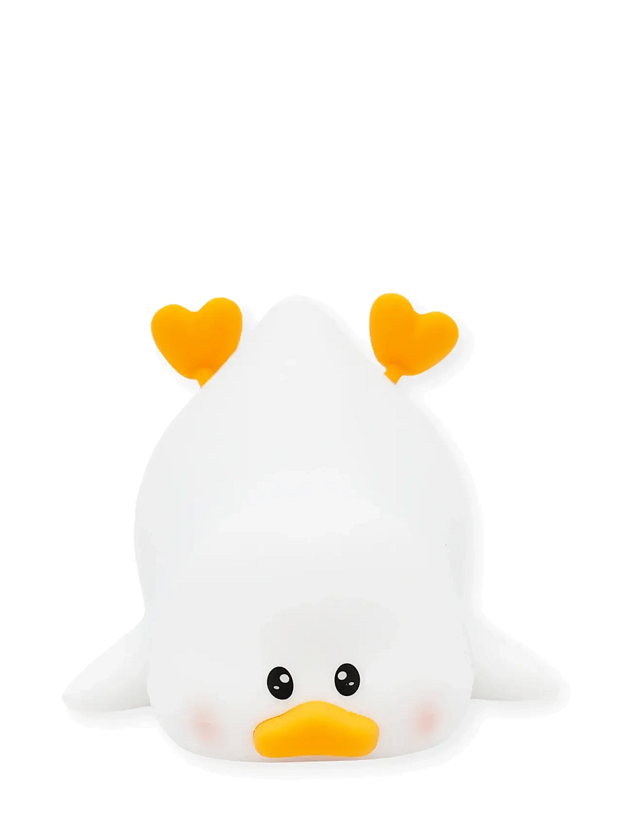 Winkee - Clumsy Duck Night Light - Öölambid - white, orange - 1