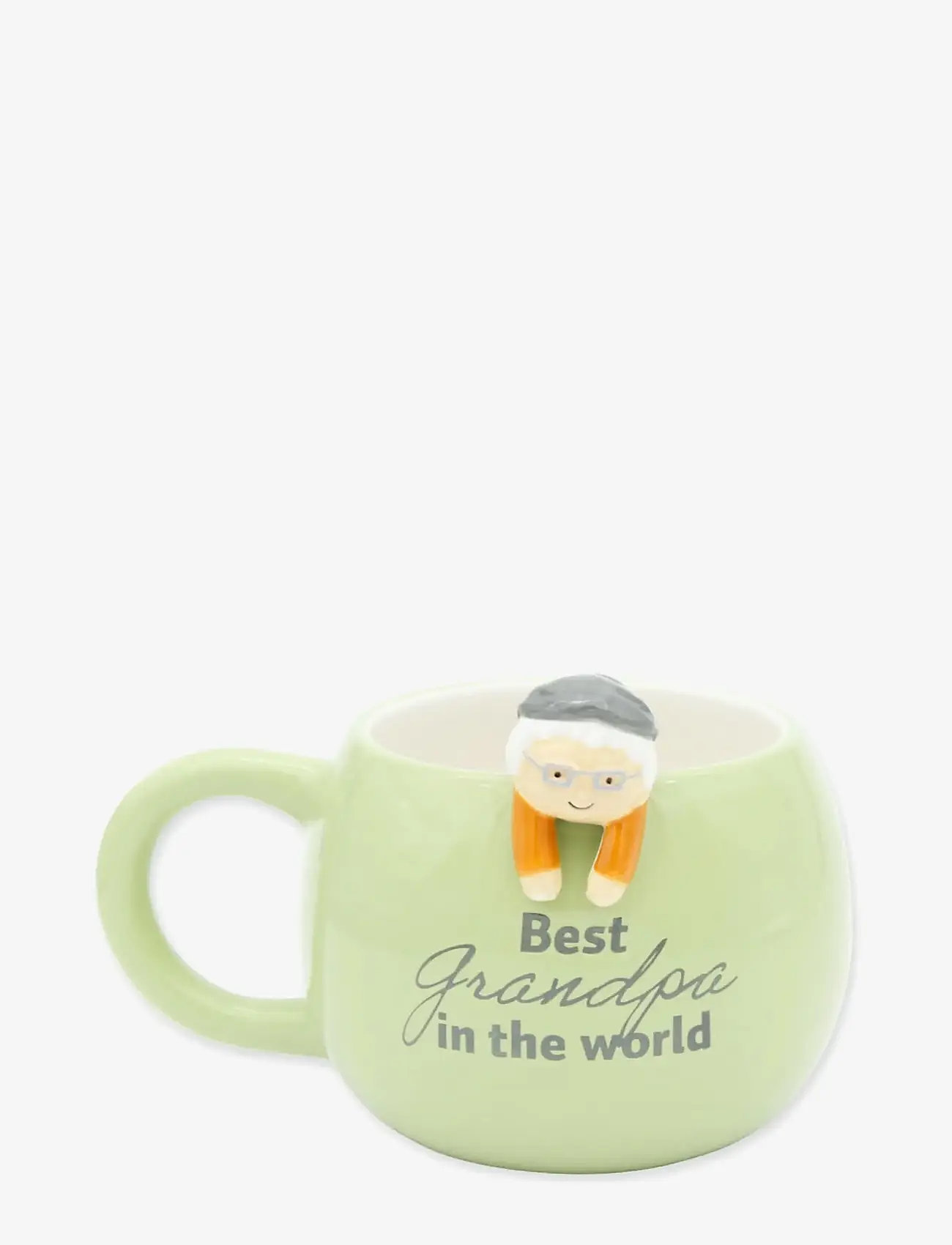 Winkee - Best grandpa - tea cups - green, orange - 1
