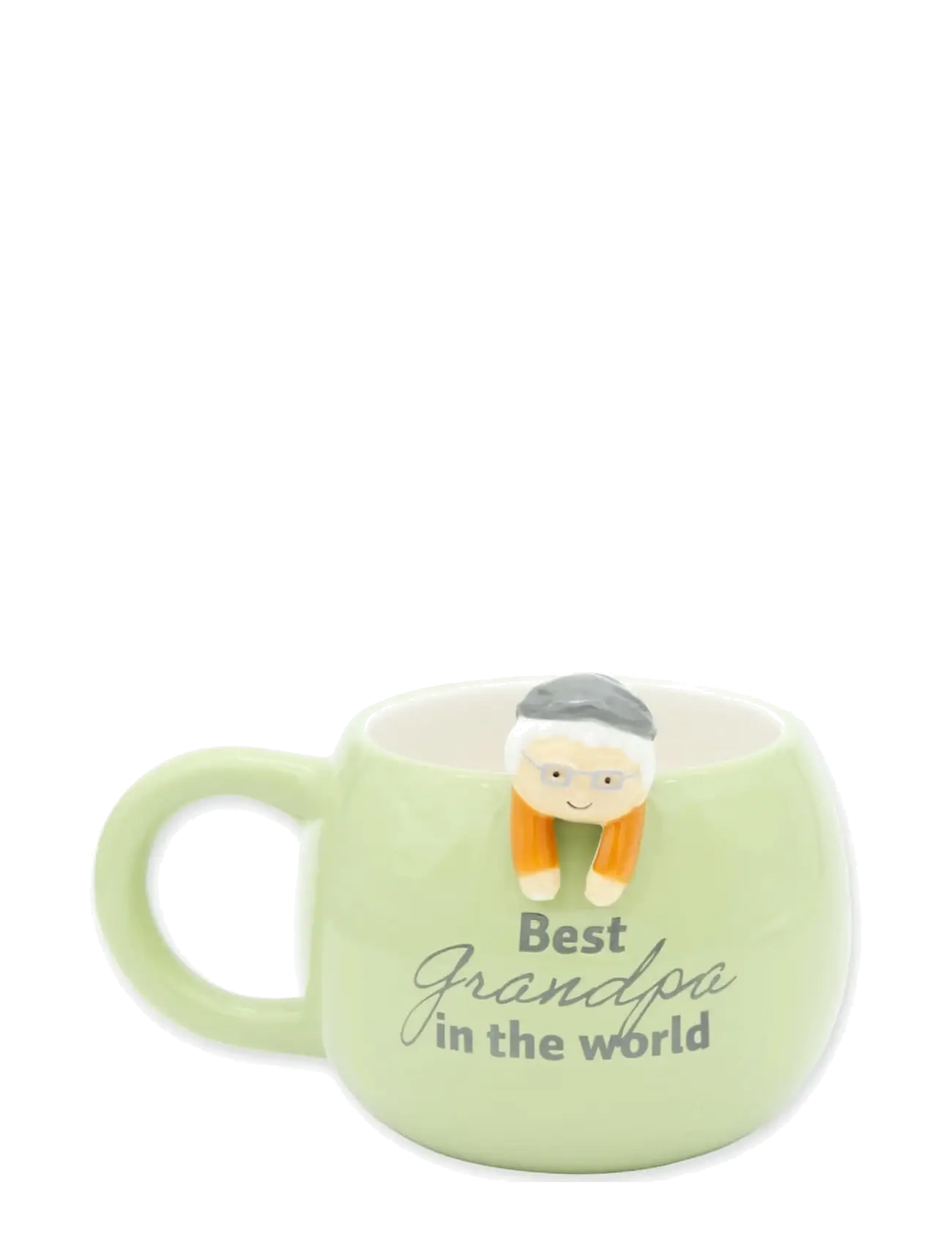 Winkee Krus - Bedstefar - Krus & Kopper - GREEN, ORANGE / green