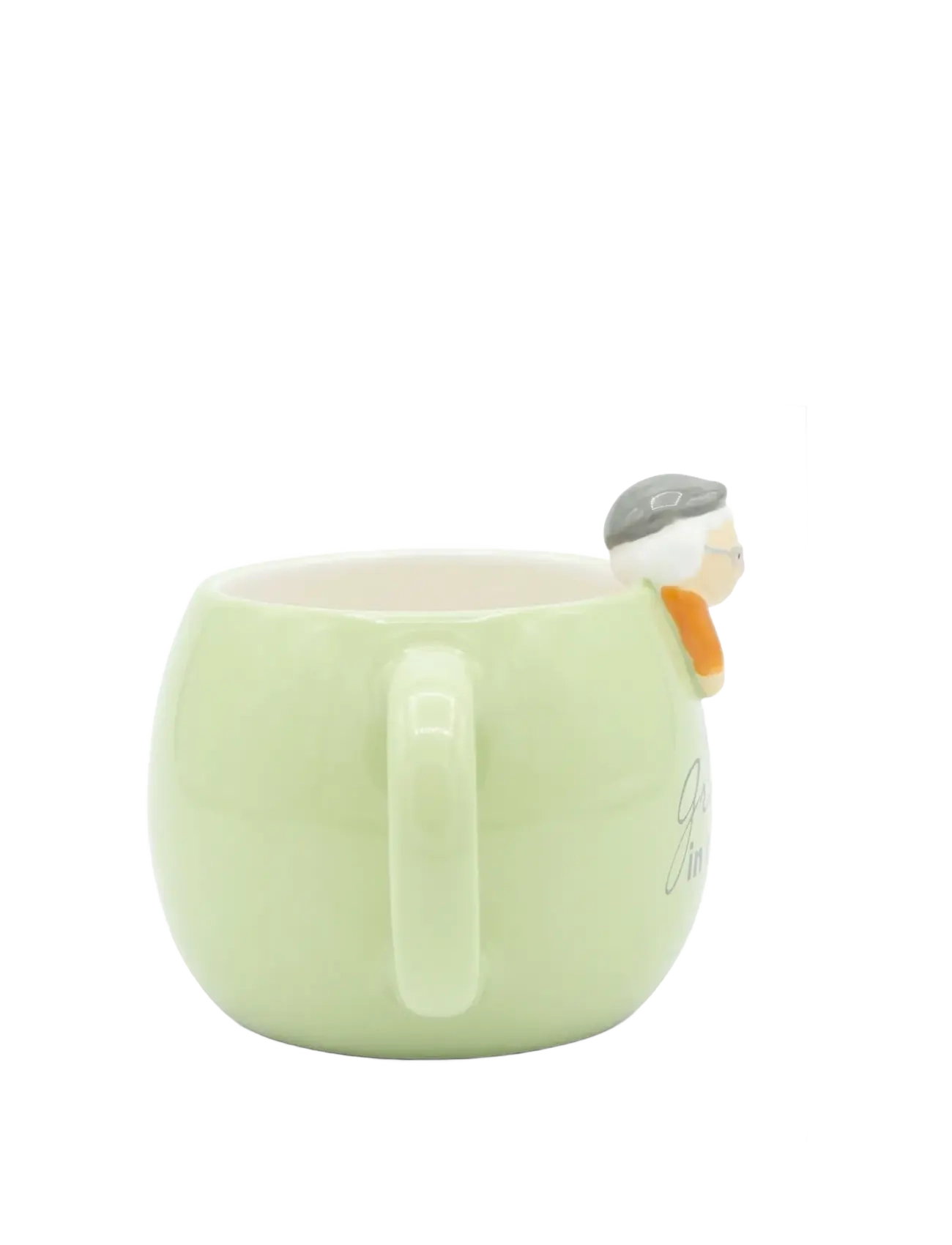 Winkee - Krus - Bedstefar - tekopper - green, orange - 2