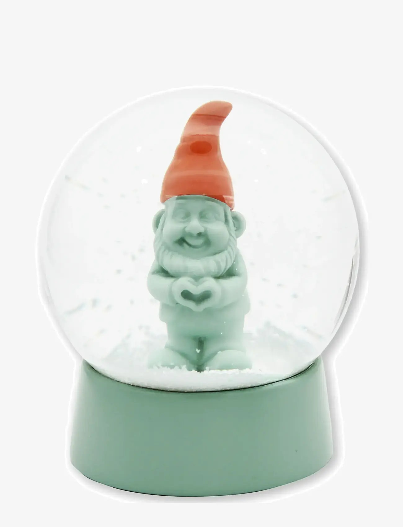 Winkee - Snekugle - Snow Globe - Gnome Heart - snow globes - green - 1
