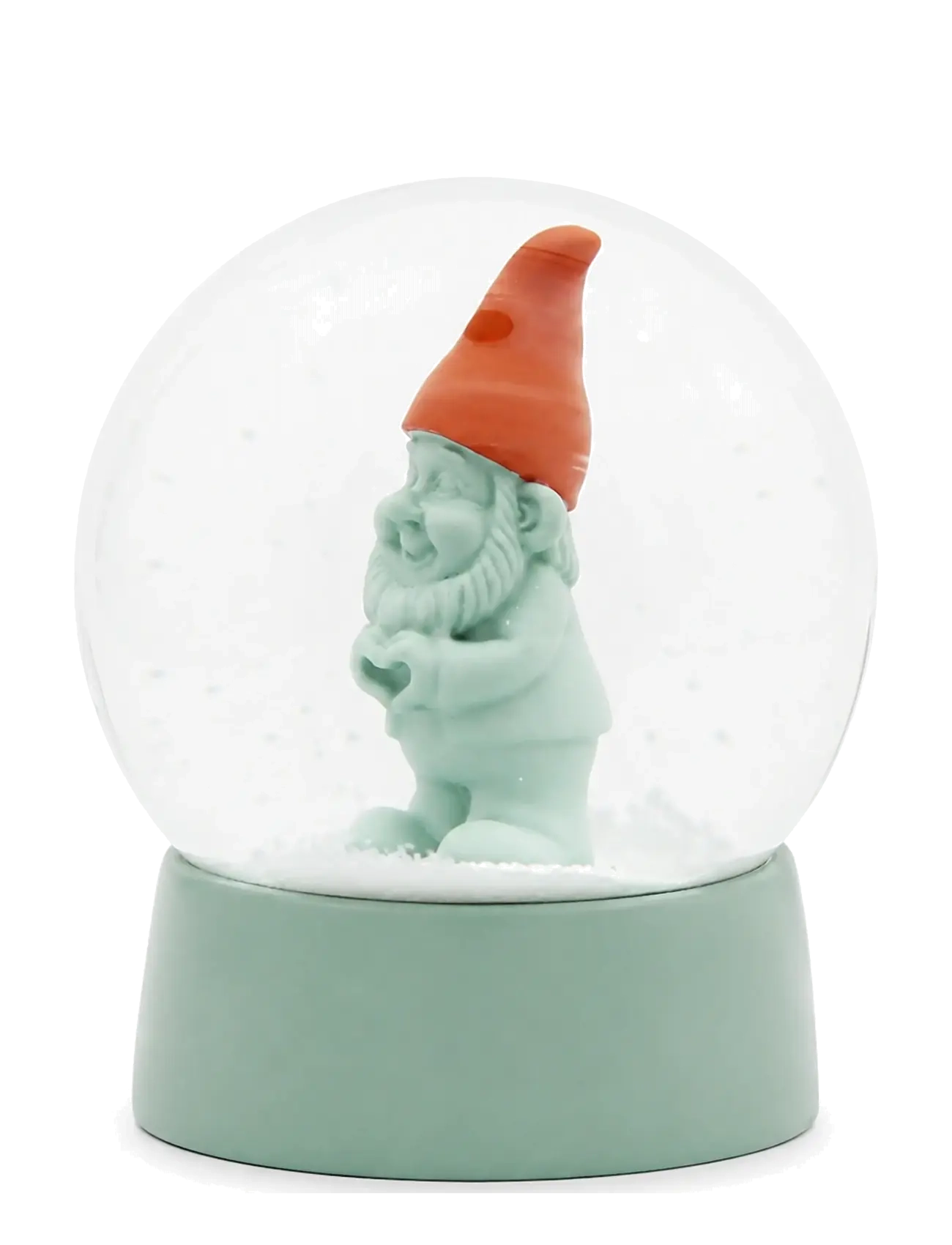 Winkee - Gnome Heart - schneekugeln - green - 2
