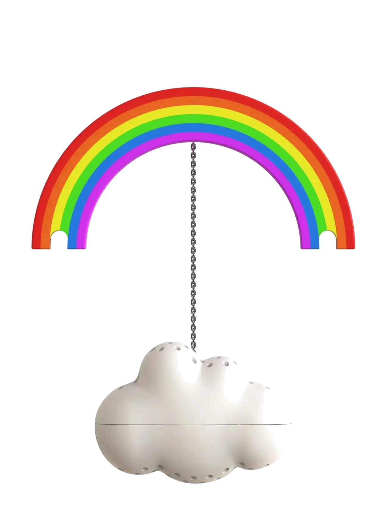 Winkee Tefilter Rainbow Tea Infuser, Tefilter & tesi, Multi/mønstret, Str: H6CM
