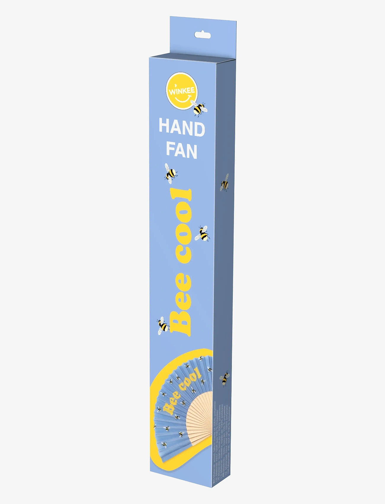 Winkee - Folding Hand Fan Bee cool - luchtreiniger - bee cool - 4
