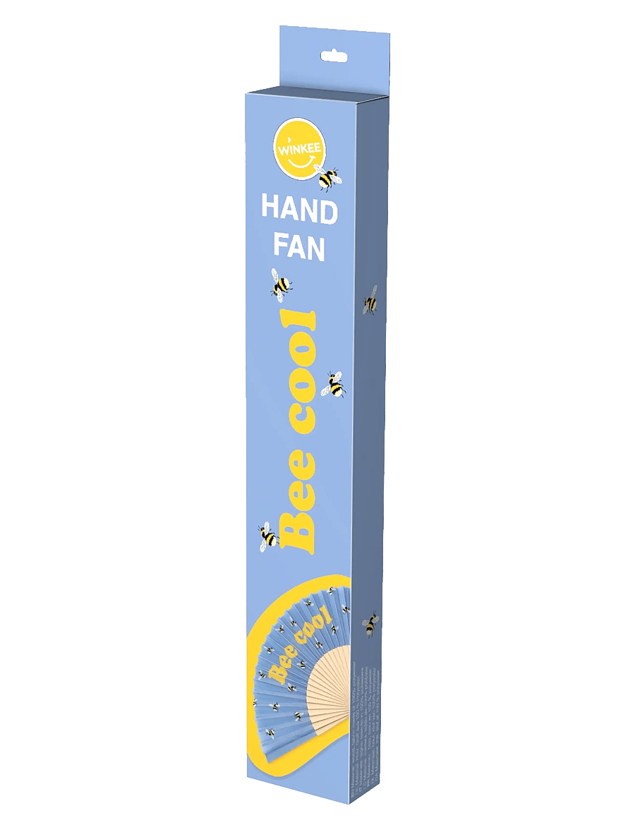 Winkee - Folding Hand Fan Bee cool - Õhupuhastid - bee cool - 4