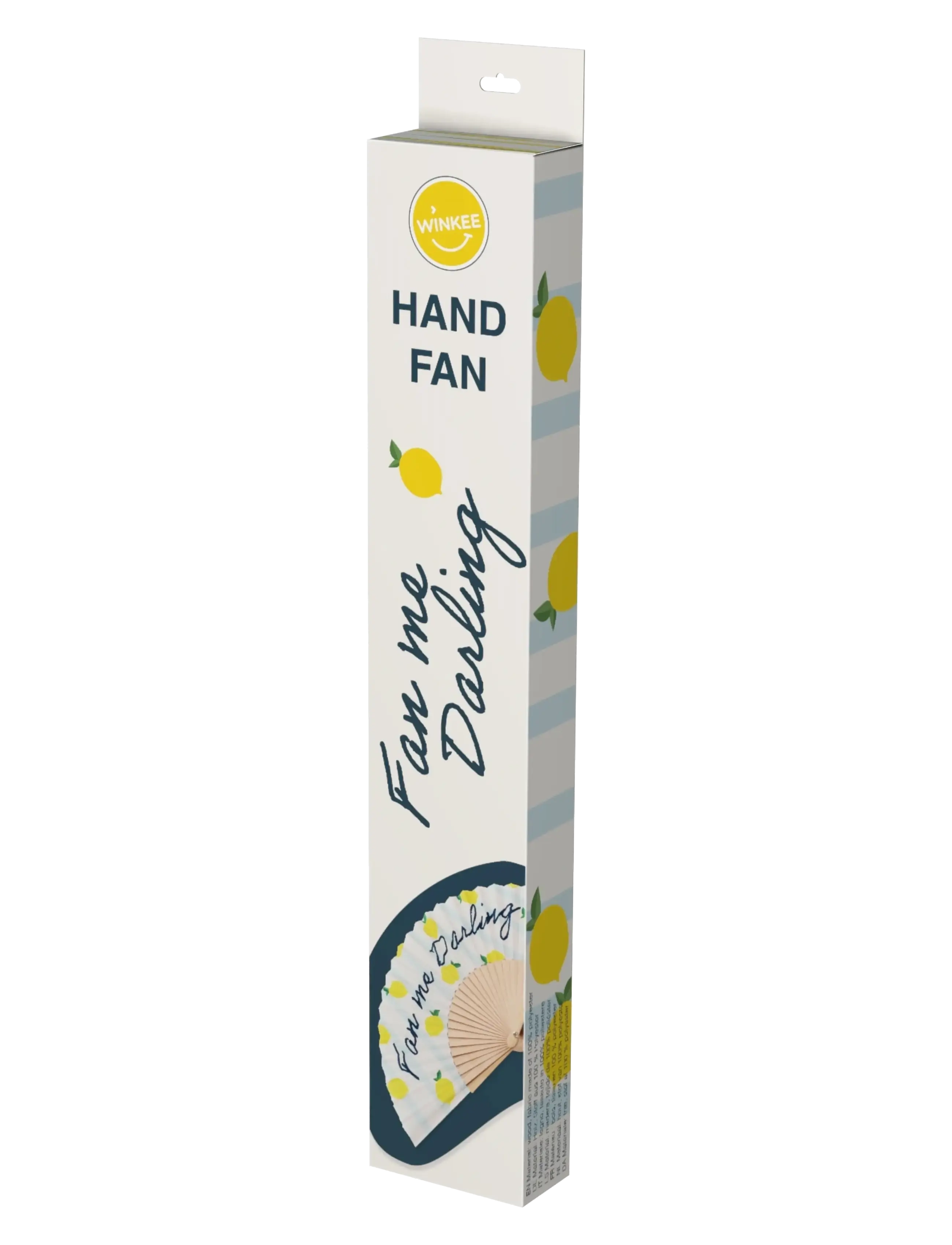 Winkee - Folding Hand Fan Fan me Darling - fan me darling - 3