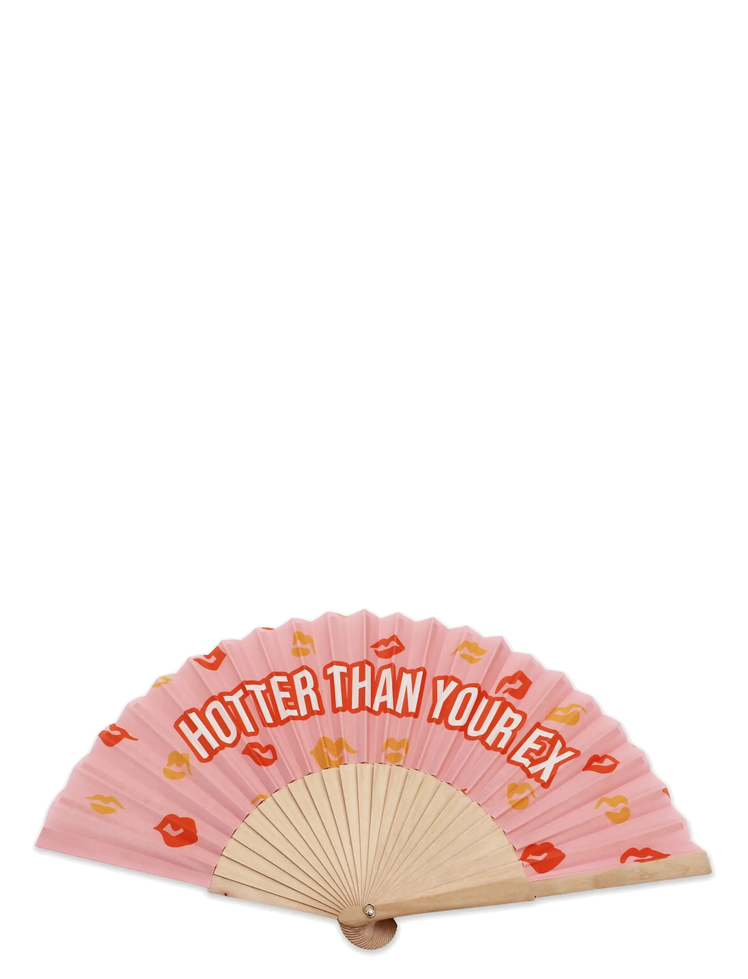 Winkee Vifte Fan Hotter Than Your Ex, Foldevifte, Multi/mønstret, Str: H2CM
