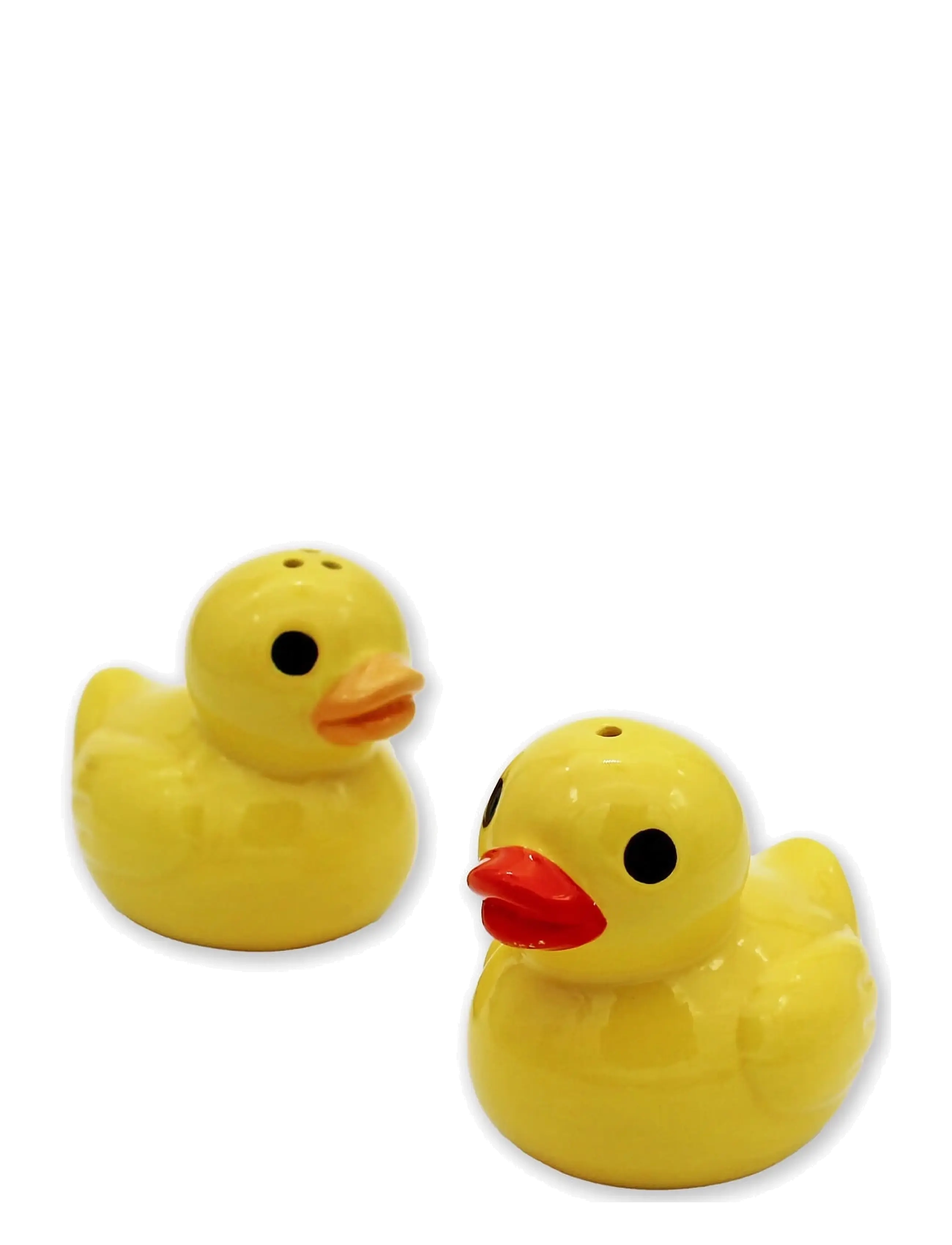 Winkee Salt Og Peber Sæt Duck Salt And Pepper Shakers, Salt- og peberbøsse, Gul, Str: H12CM