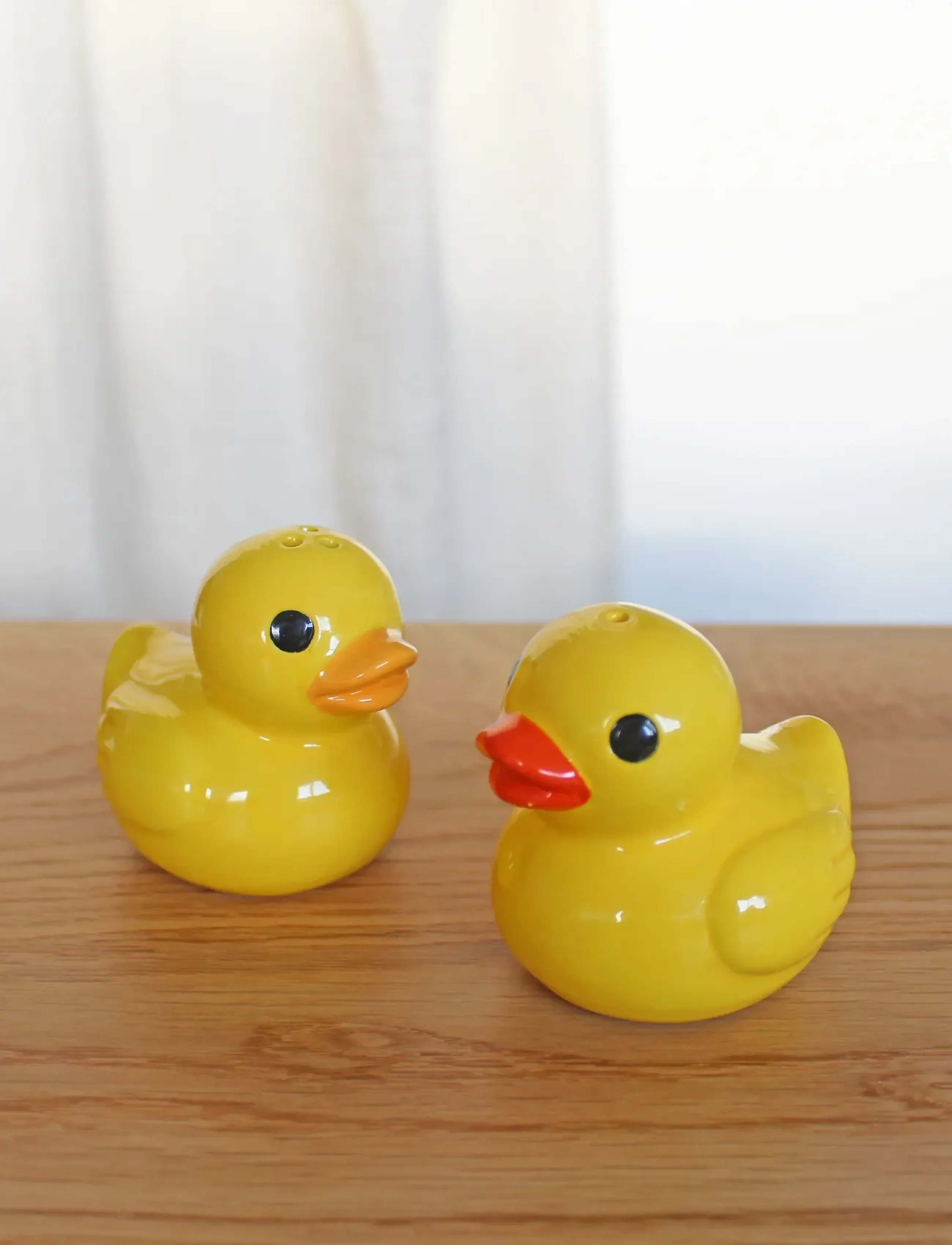 Winkee Salt Og Peber Sæt Duck And Pepper Shakers, H12 cm, Grinders, Gelb - & Homeware