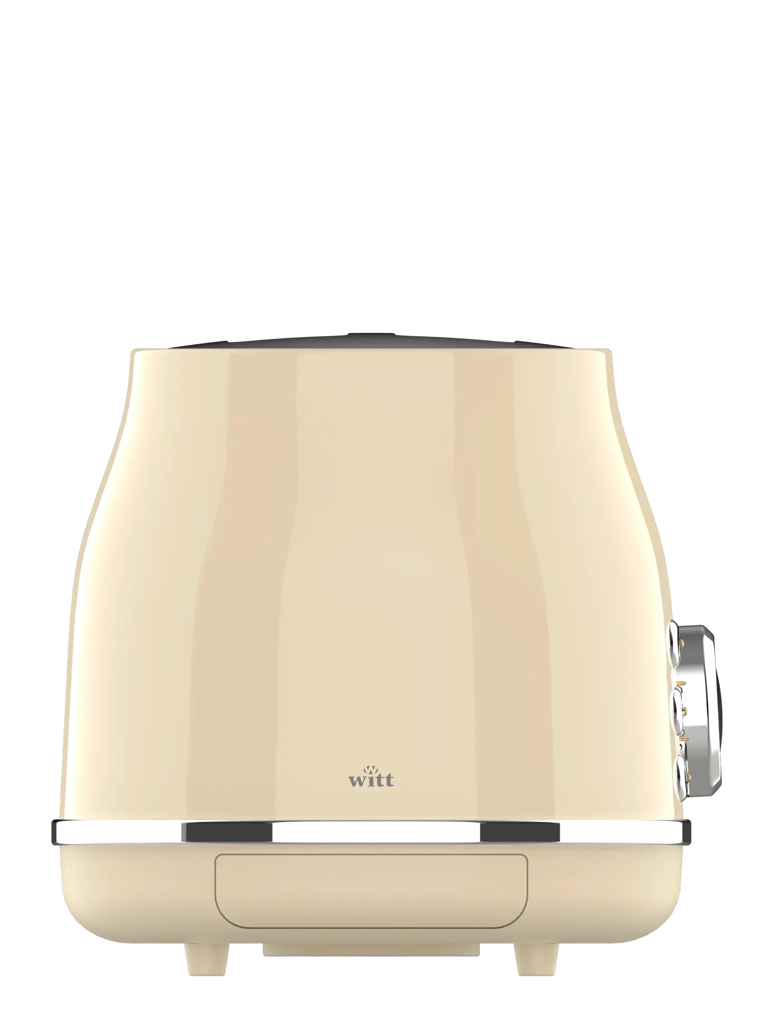 Witt - Witt Premium Retro Toaster - tosteri - creme - 1