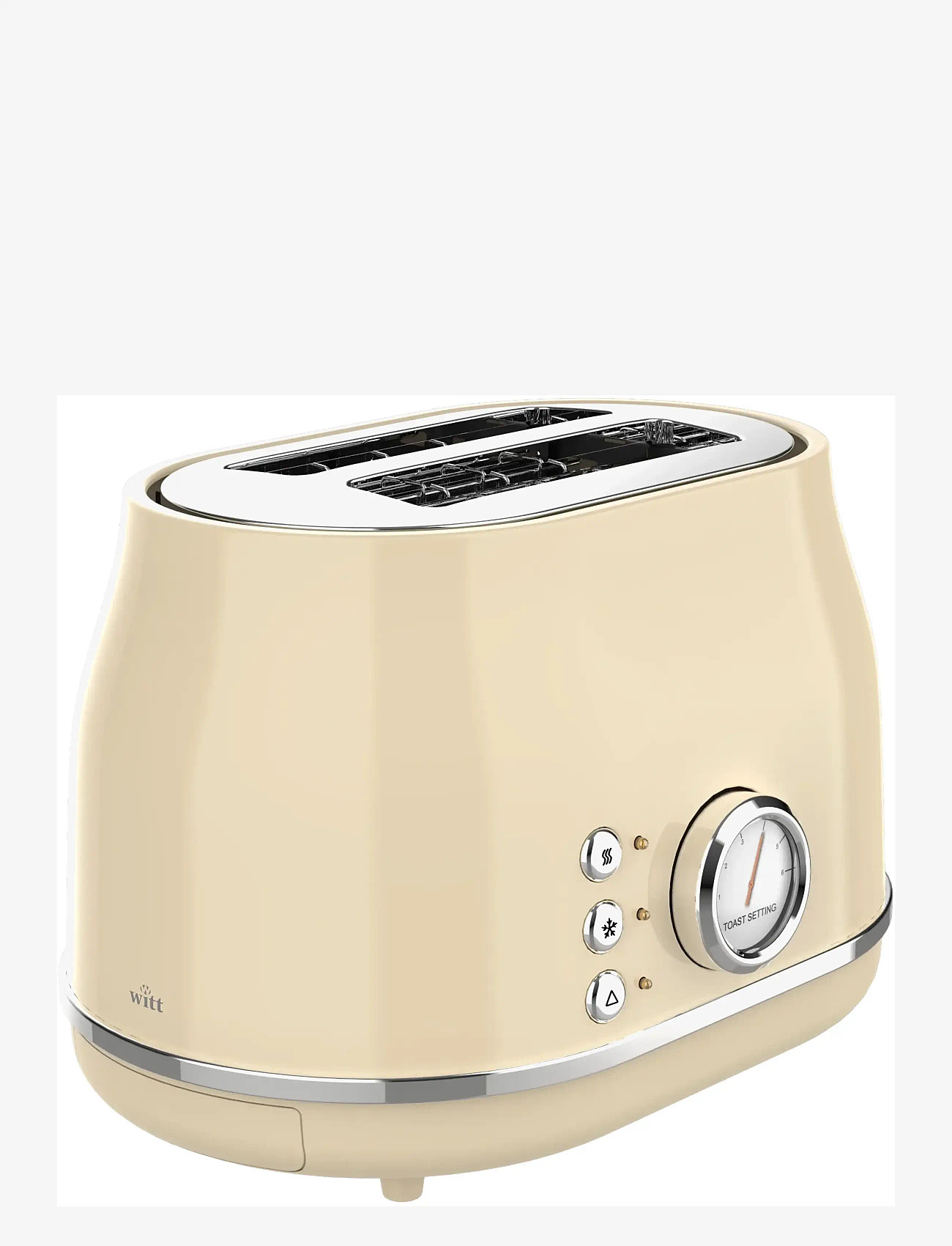 Witt - Witt Premium Retro Toaster - toasters - creme - 3