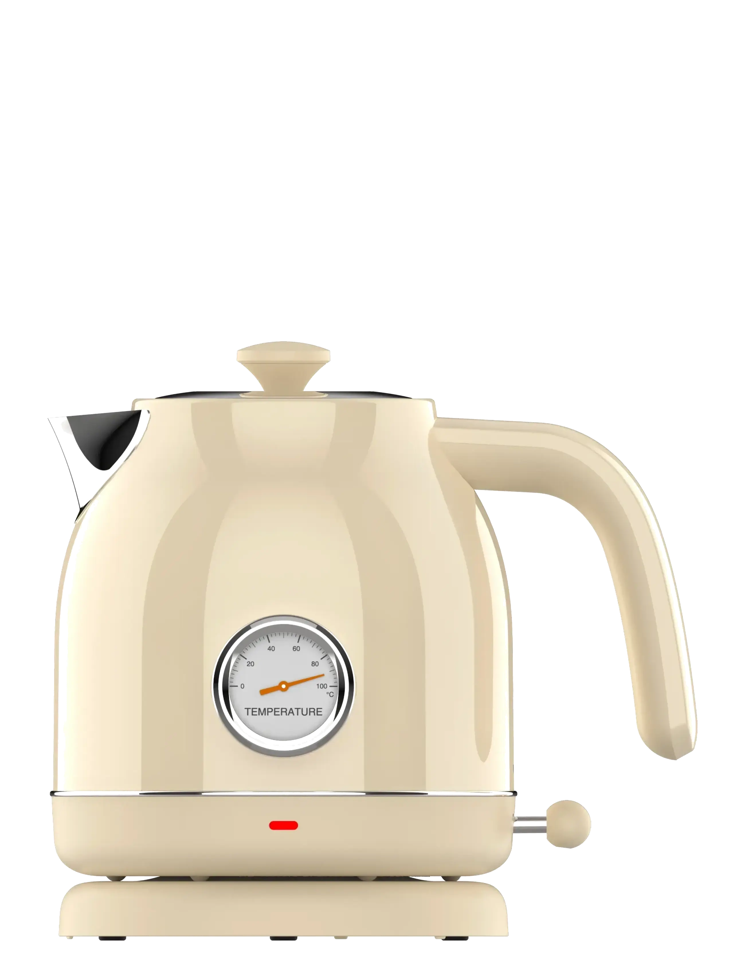 Witt Premium Retro Kettle, 1.5 L, Kitchen Appliances, Creme - Kettles & Water Boilers, Homeware