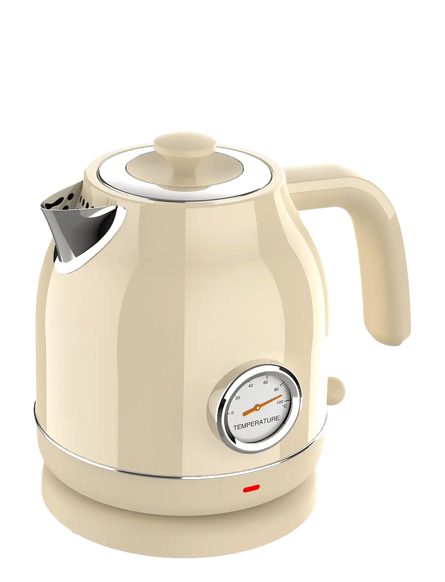 Witt - Witt Premium Retro Kettle - elektriskās tējkannas un katli - creme - 1