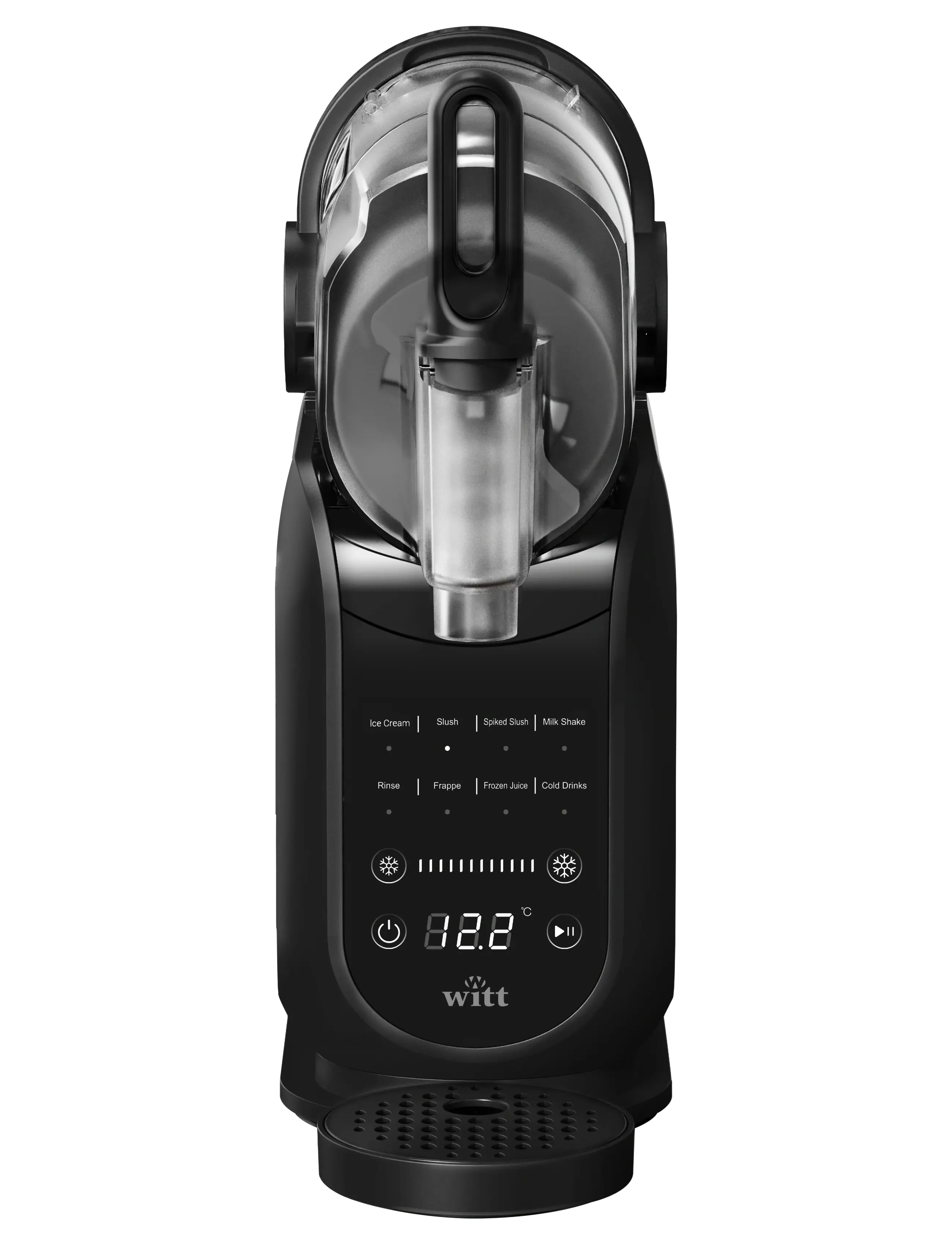 Witt Premium Element Slush- & Softice Maker, Mixer og blender, Sort, Str: 1.8 L