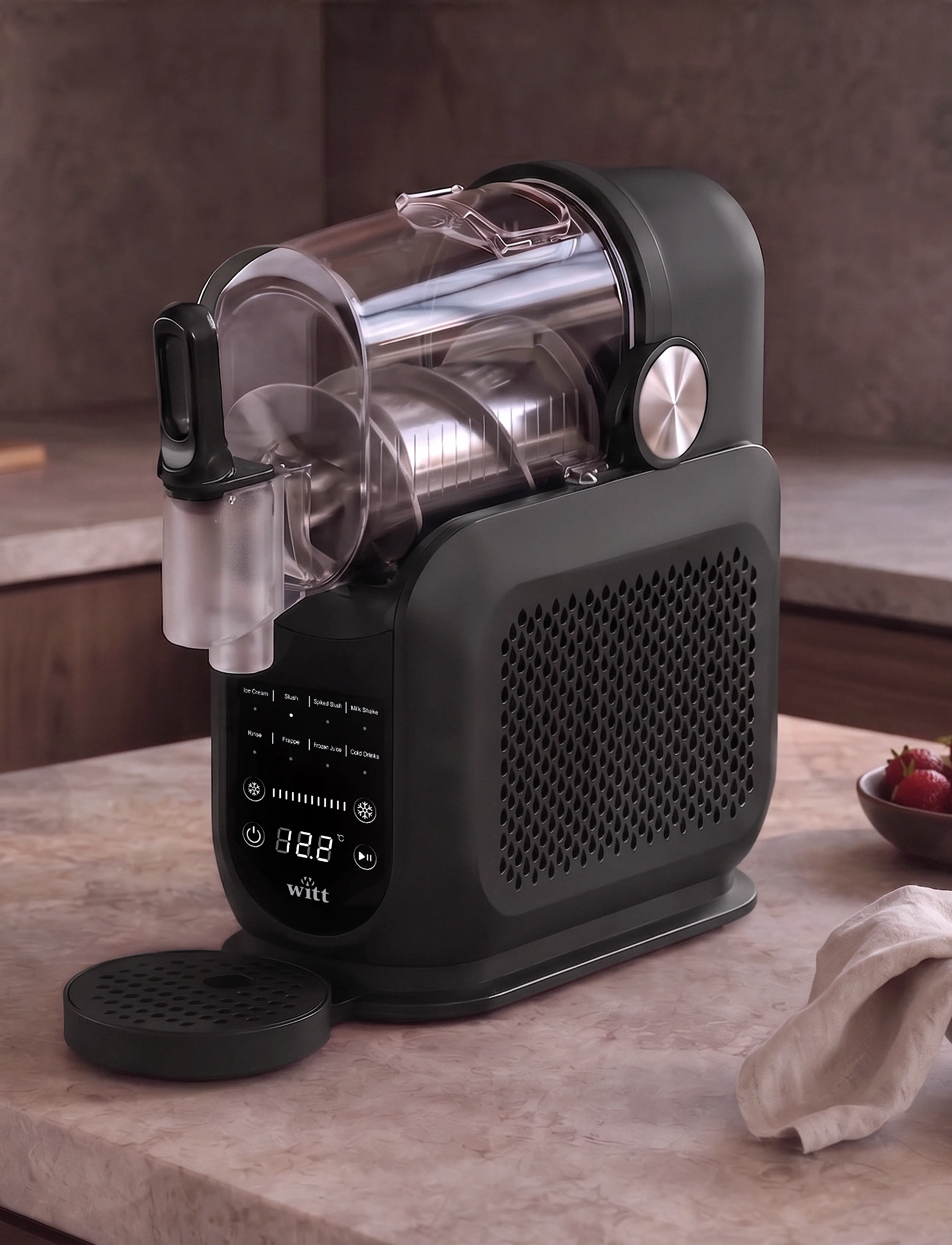 Witt - Witt Premium Element Slush- & Softice maker - tehosekoittimet - black - 4