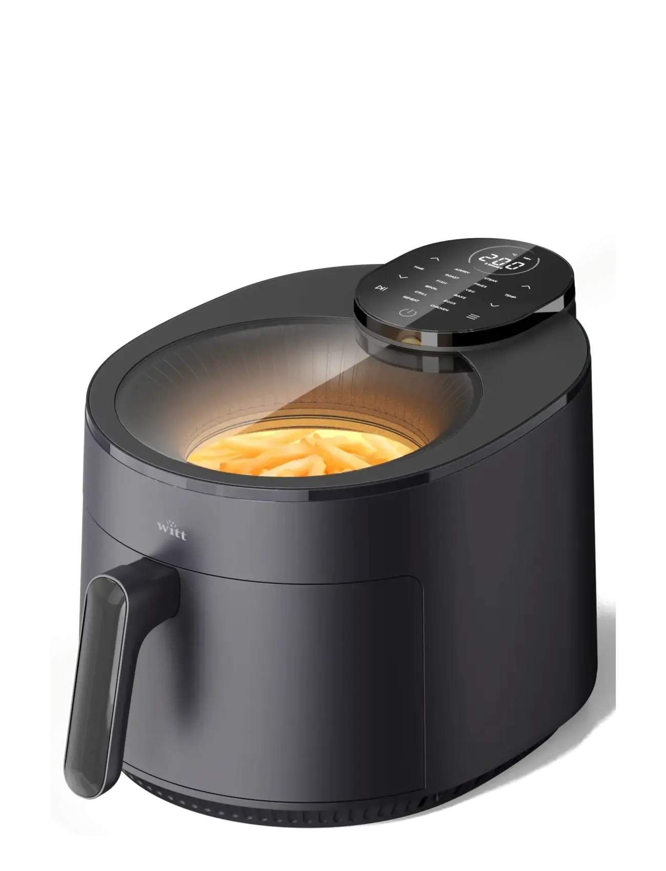 Witt Premium Bladeles Airfryer, 5 L, Kitchen Appliances, Schwarz - Air Fryers, Homeware