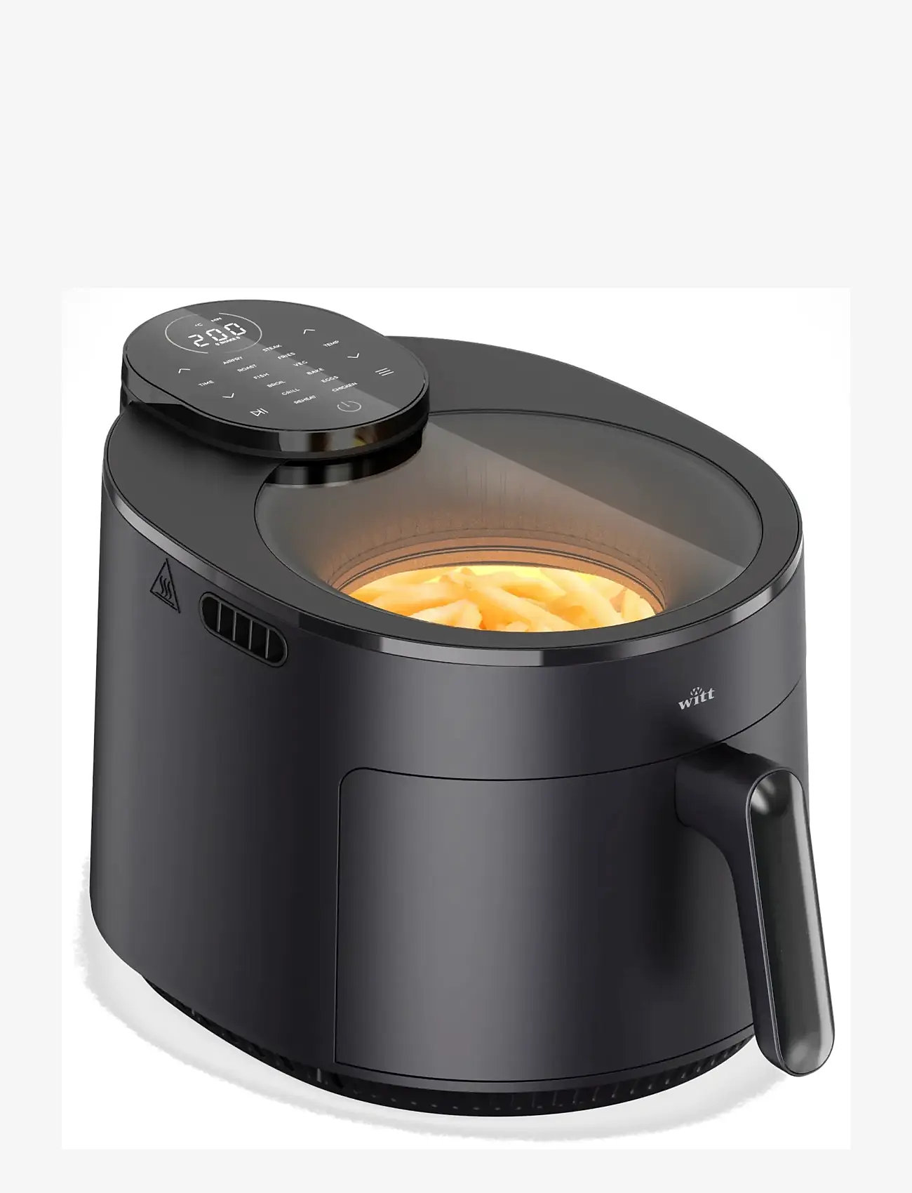 Witt - Witt Premium Bladeles Airfryer - heißluftfritteusen - black - 2