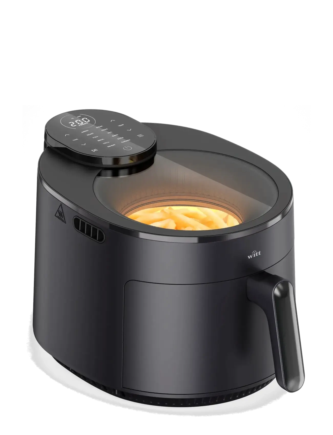 Witt - Witt Premium Bladeles Airfryer - airfryers - black - 2