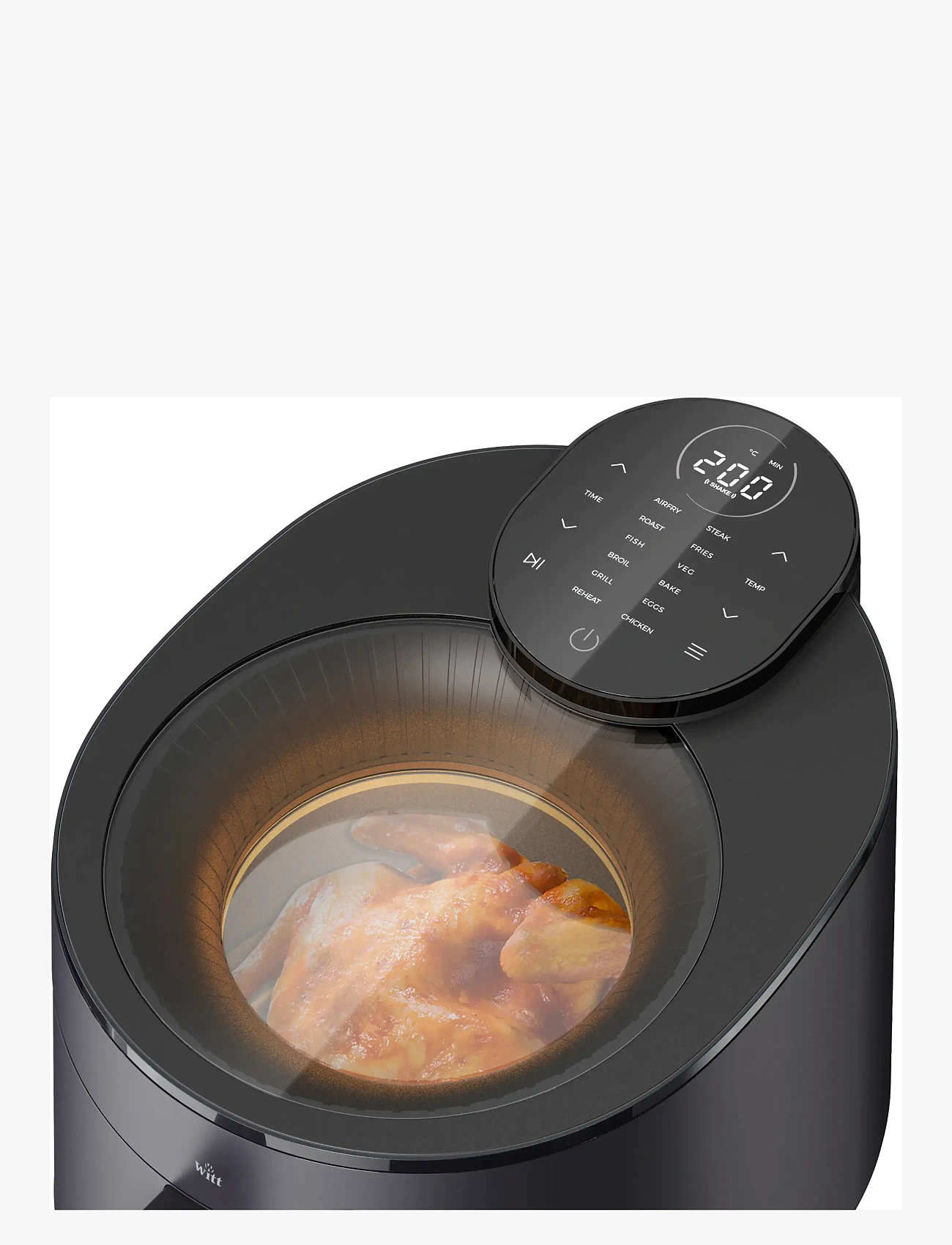 Witt - Witt Premium Bladeles Airfryer - heißluftfritteusen - black - 5