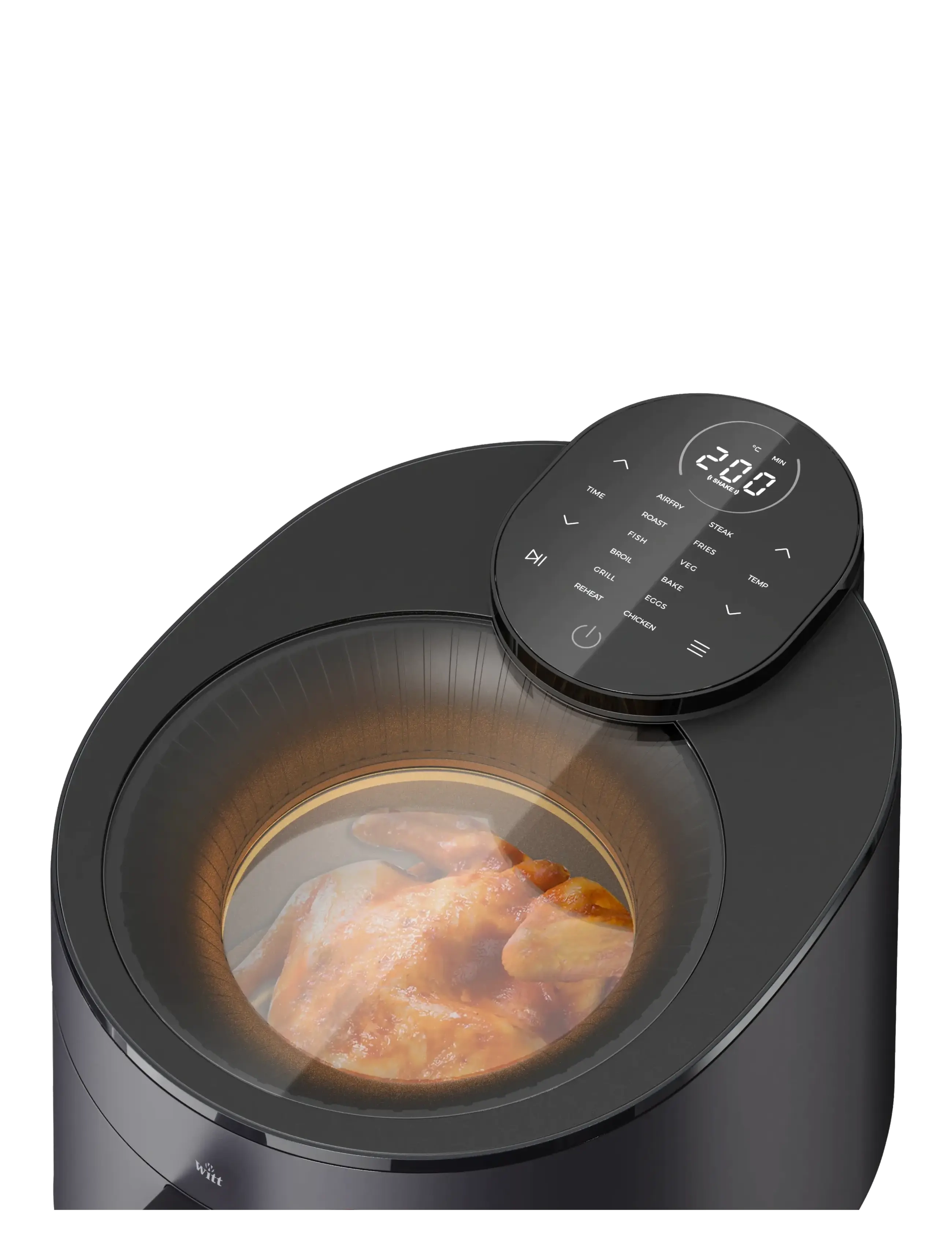 Witt - Witt Premium Bladeles Airfryer - airfryers - black - 5