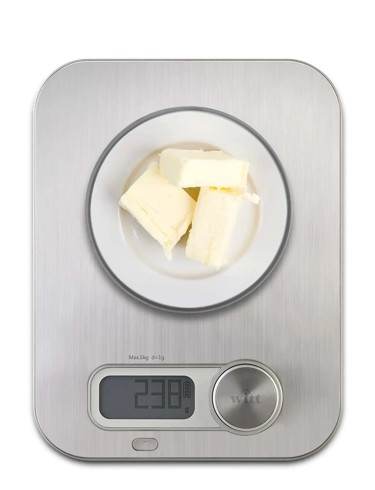 Witt Premium Kitchen Scale, One Size, Appliances, Silber - Scales, Homeware