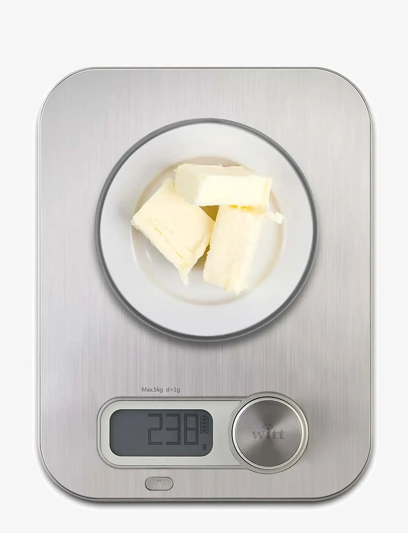 Witt - Witt Premium Kitchen Scale - brushed steel - 0