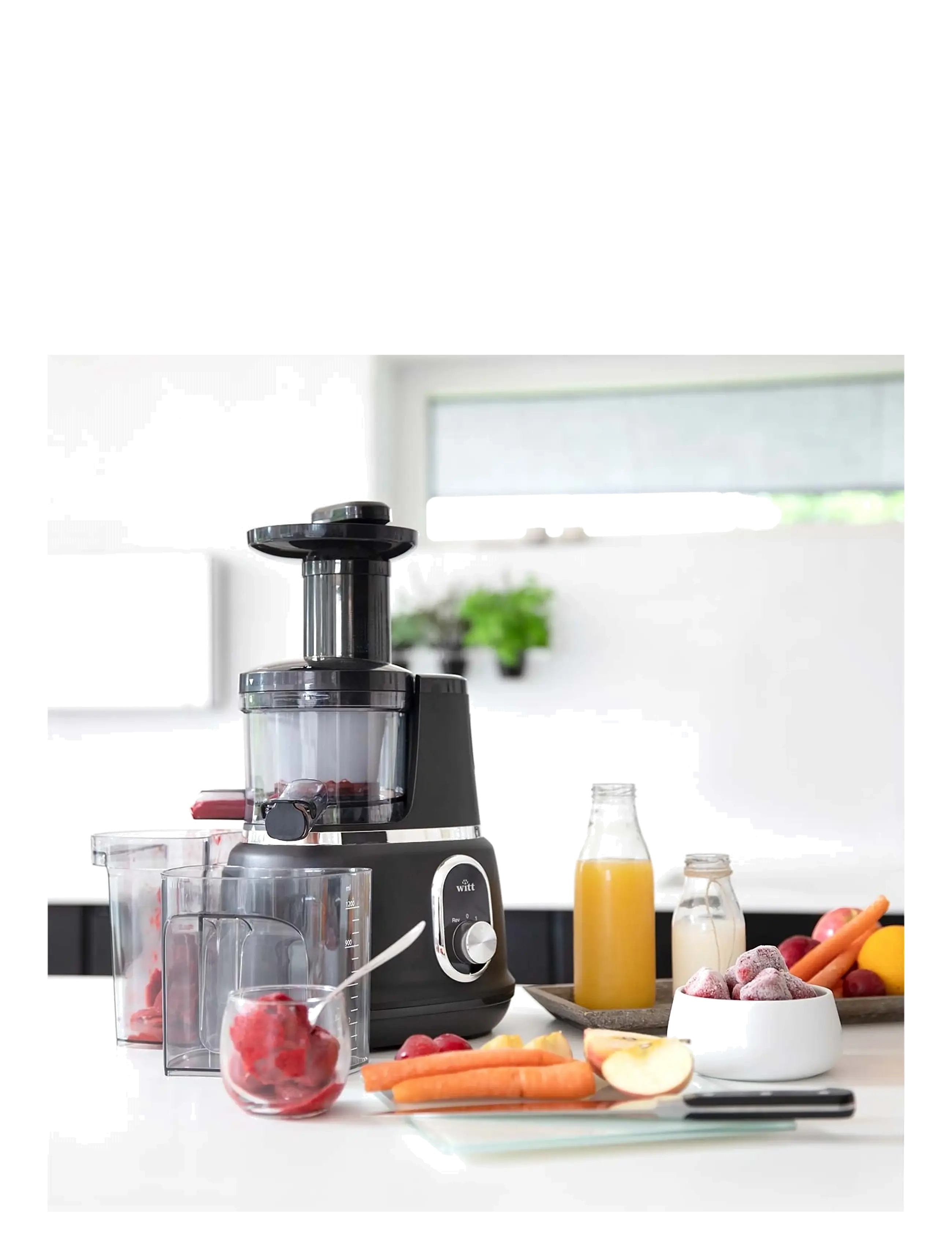 Witt - Witt Premium Slow Juicer - mikserid ja blenderid - black - 1