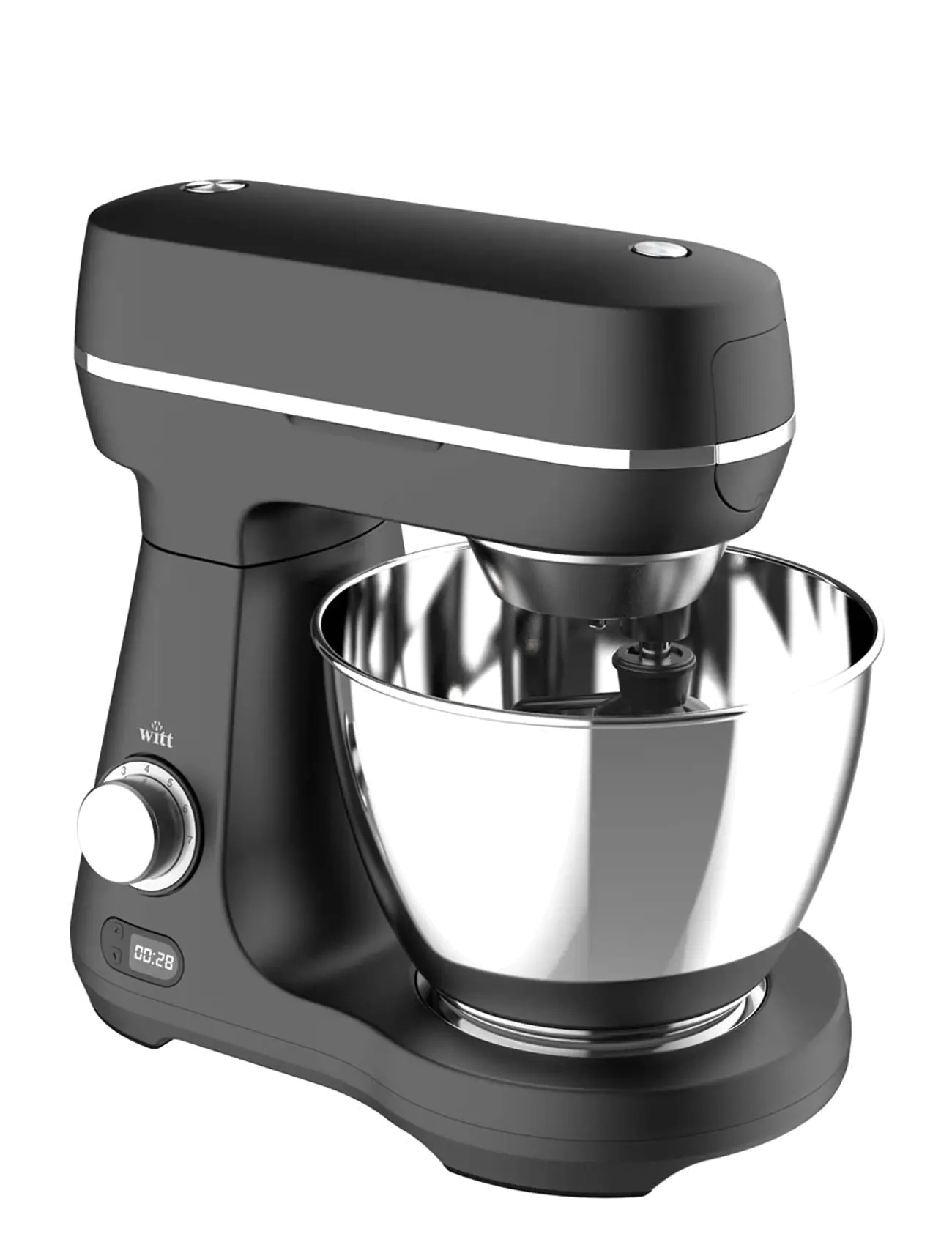 Witt Witt Premium Stand Mixer, 4.8 L, Black, Køkkenmaskiner > Mixere Og Blendere, Unisex