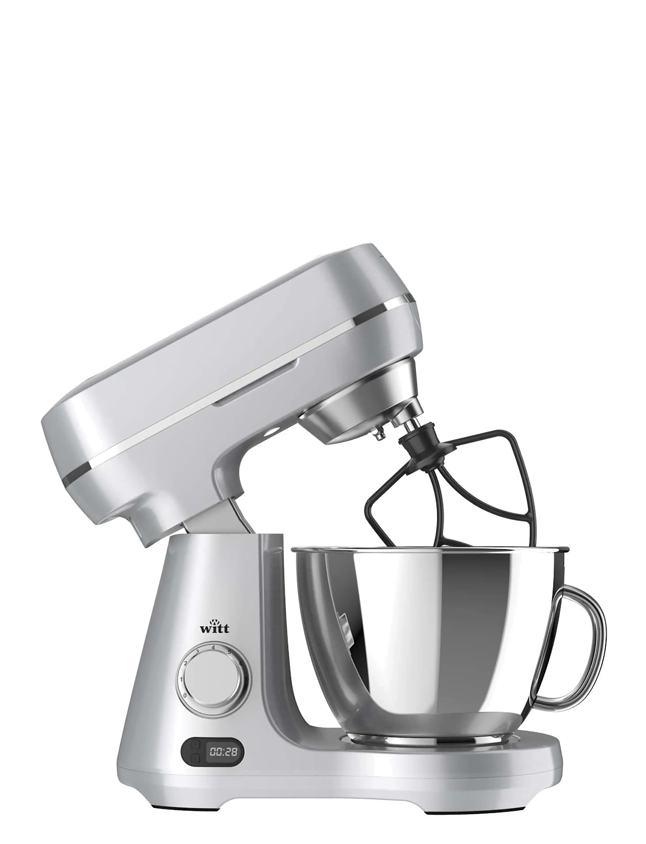 Witt - Witt Premium Stand Mixer - standmixer - silver - 2