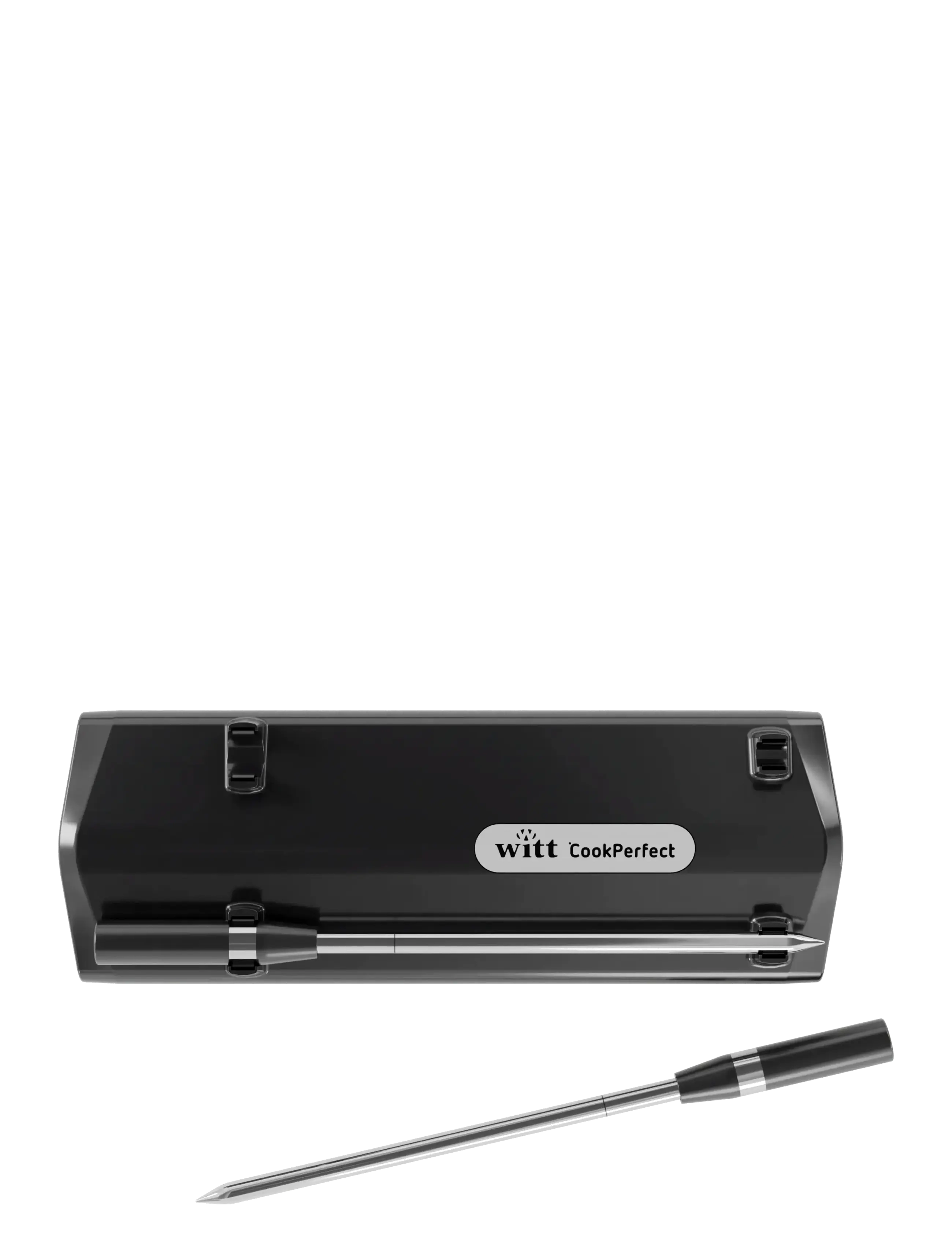 Witt - Witt CookPerfect Wireless Dual Frying Thermometer - termometre & minuture - black - 1