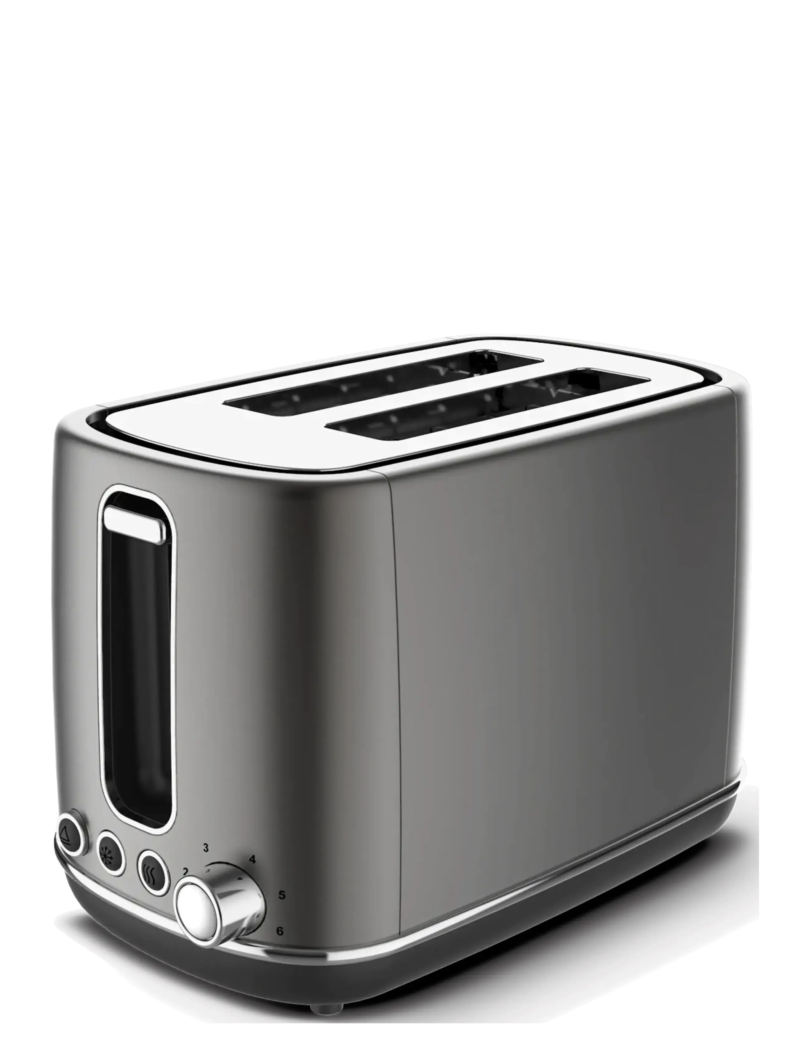 Witt Classic Toaster, 2 S 18.4 cm, Kitchen Appliances, Grau - Toasters, Homeware