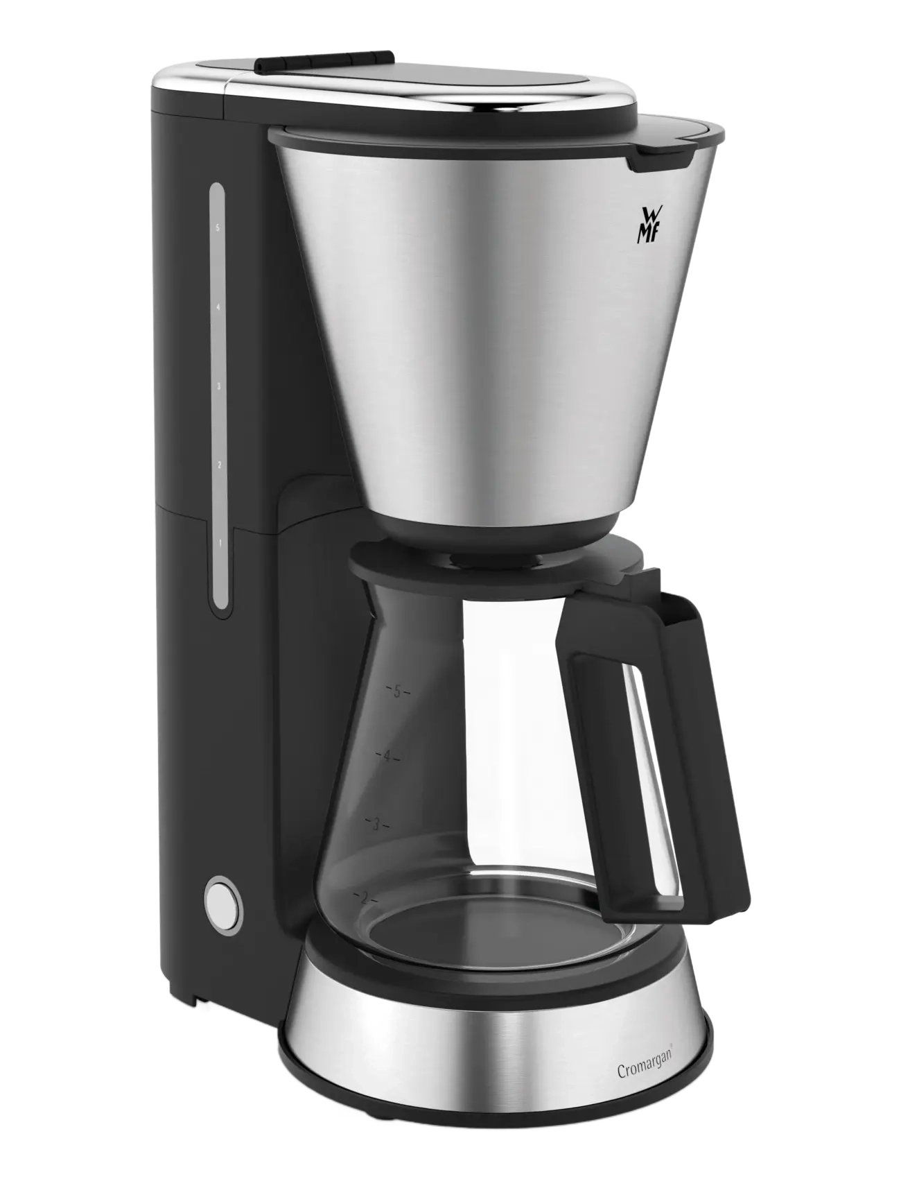 WMF - KitchenMinis coffee maker glass - die kaffeepresse - cromargan, black - 1