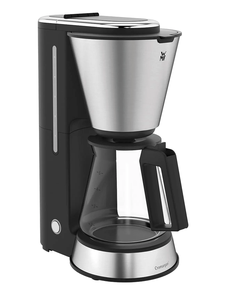 WMF - KitchenMinis coffee maker glass - die kaffeepresse - cromargan, black - 1
