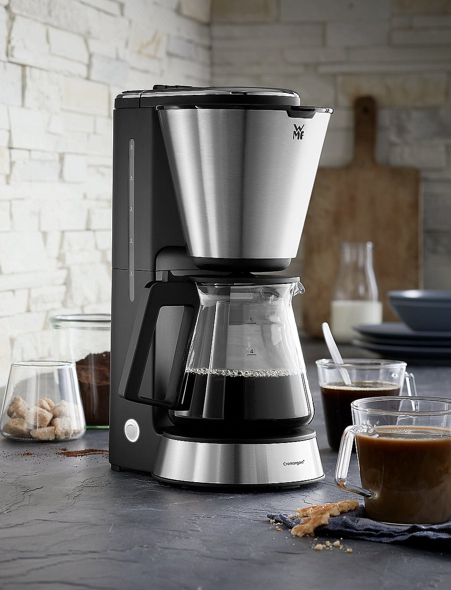 WMF - KitchenMinis coffee maker glass - die kaffeepresse - cromargan, black - 4