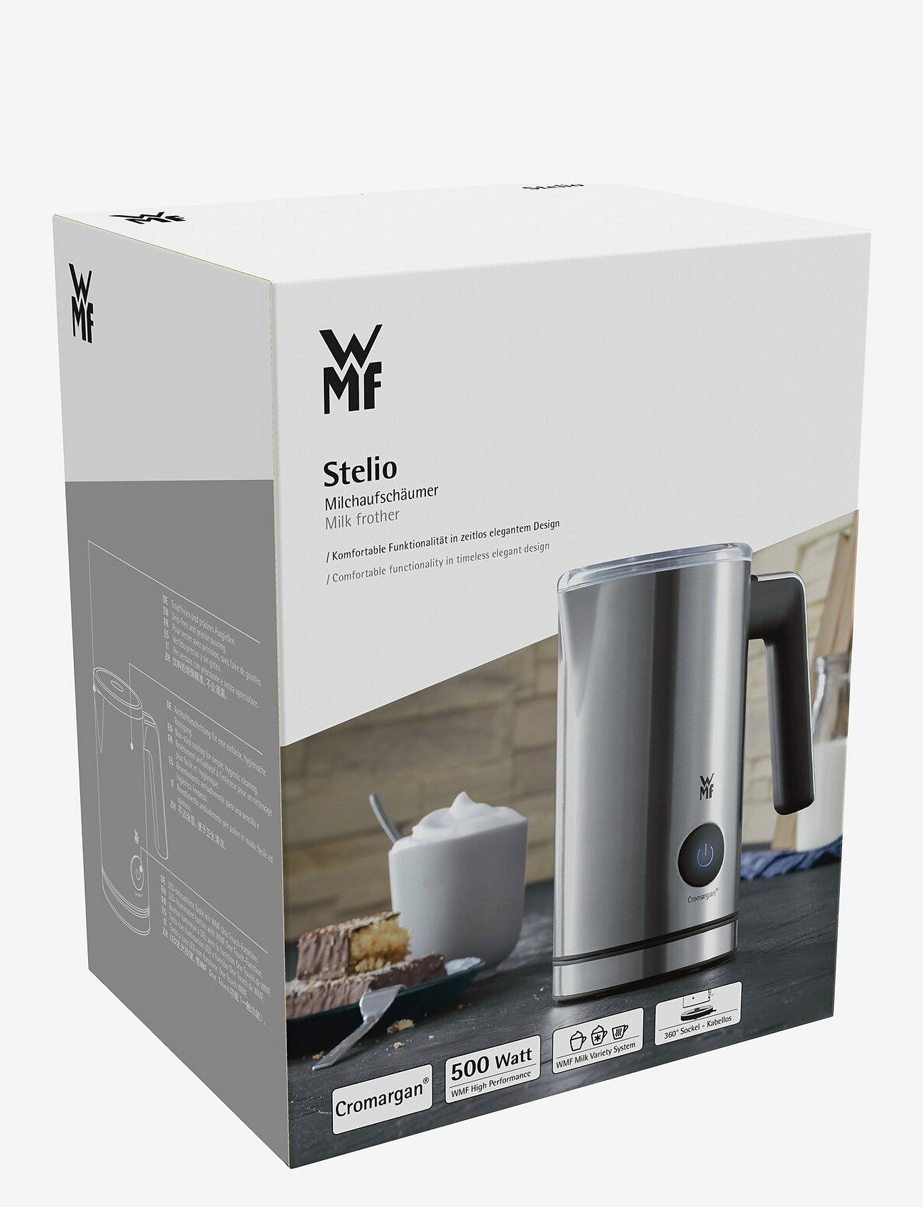 WMF - Stelio milk frother - cromargan - 2
