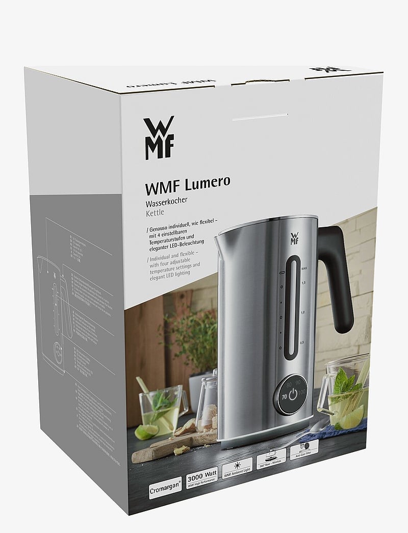 WMF - WMF Lumero kettle temperature, 1,6 l. - cromargan - 1